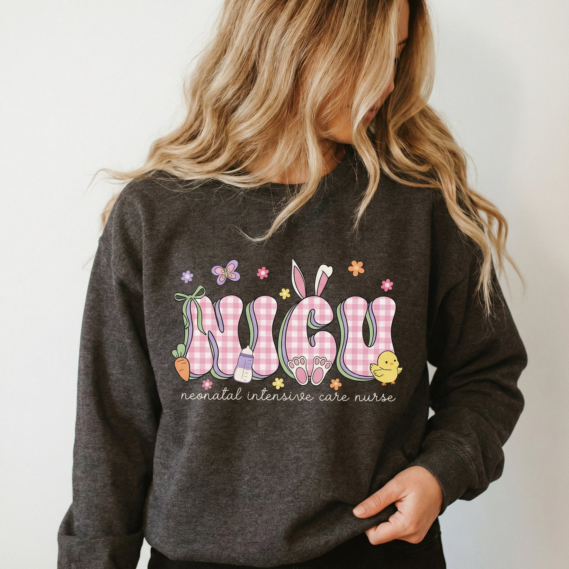 NICU Easter Nurse Shirt – Neonatal ICU Spring Graphic Tee