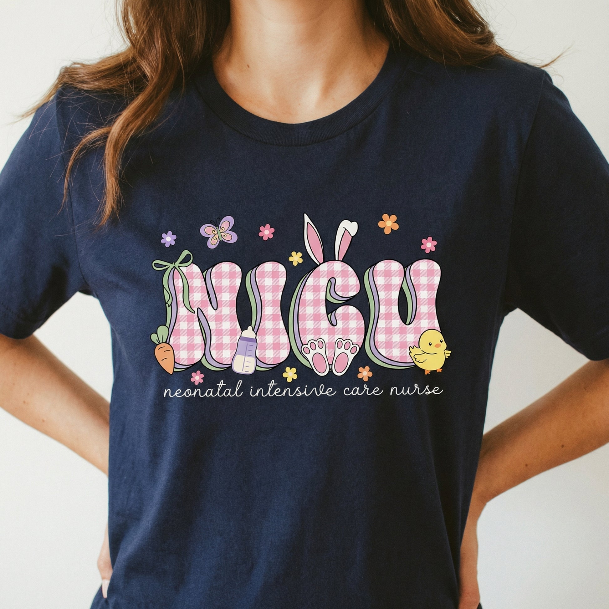NICU Easter Nurse Shirt – Neonatal ICU Spring Graphic Tee