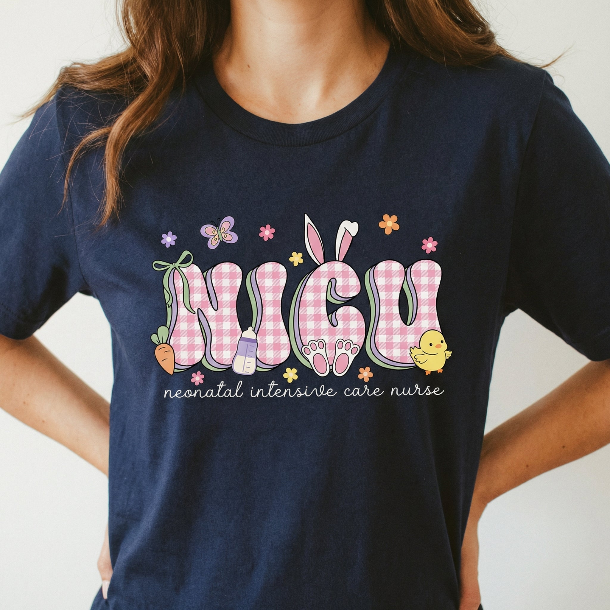 NICU Easter Nurse Shirt – Neonatal ICU Spring Graphic Tee