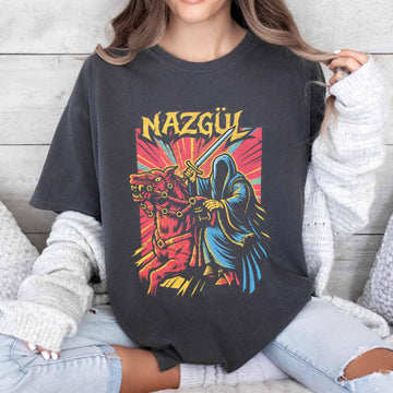 Dark Fantasy Rider Shirt – Wraith Inspired Graphic Tee – Epic Fantasy Inspired T Shirt