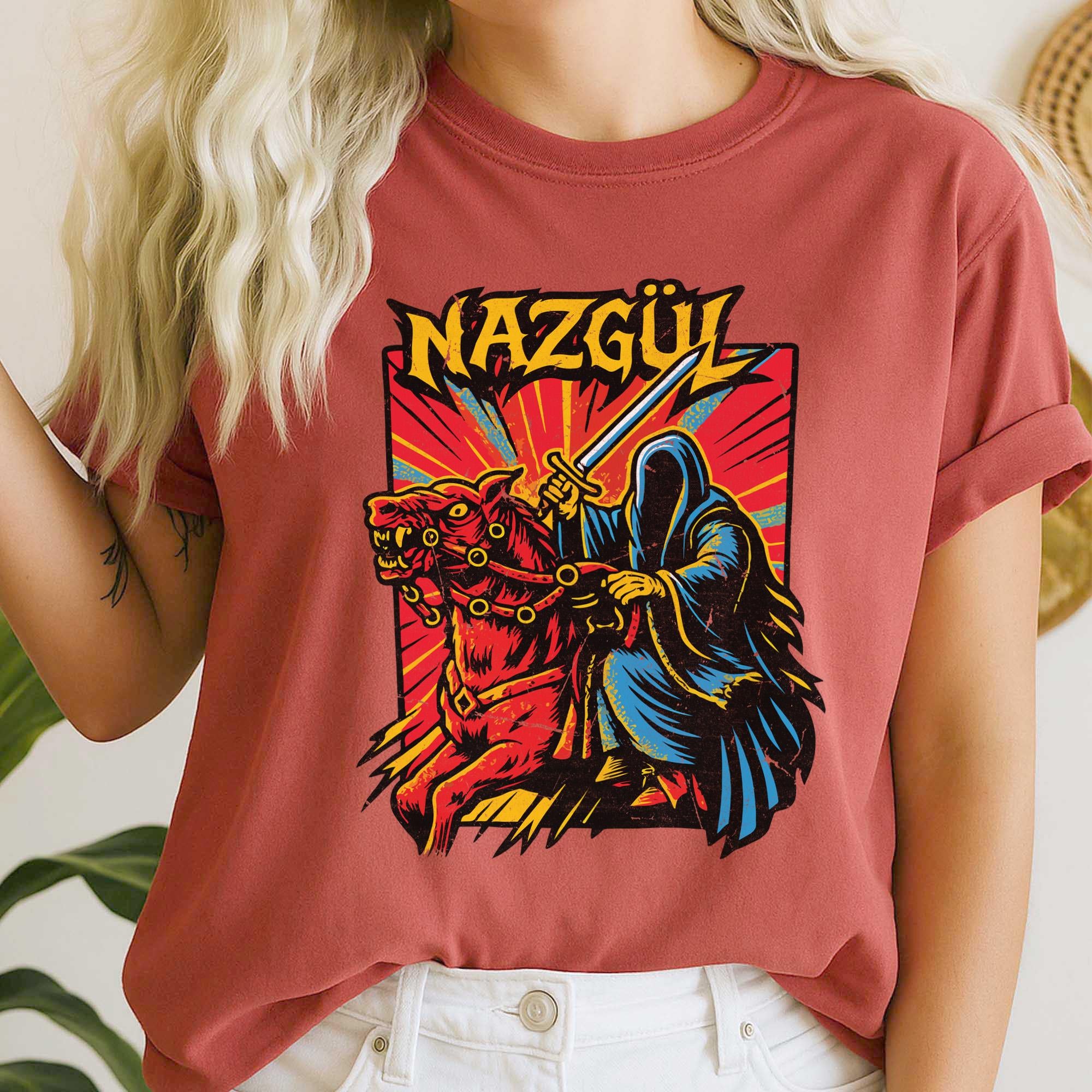 Dark Fantasy Rider Shirt – Wraith Inspired Graphic Tee – Epic Fantasy Inspired T Shirt