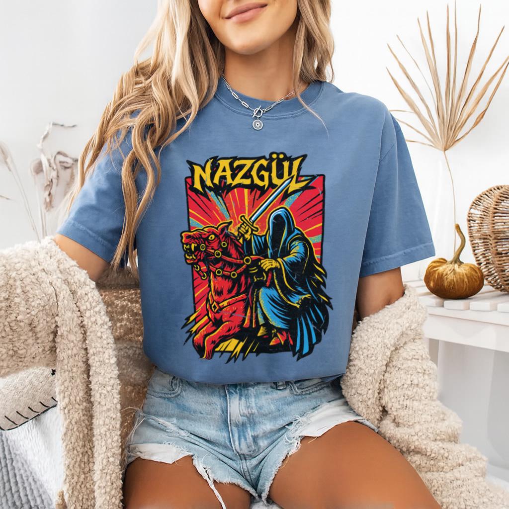 Dark Fantasy Rider Shirt – Wraith Inspired Graphic Tee – Epic Fantasy Inspired T Shirt