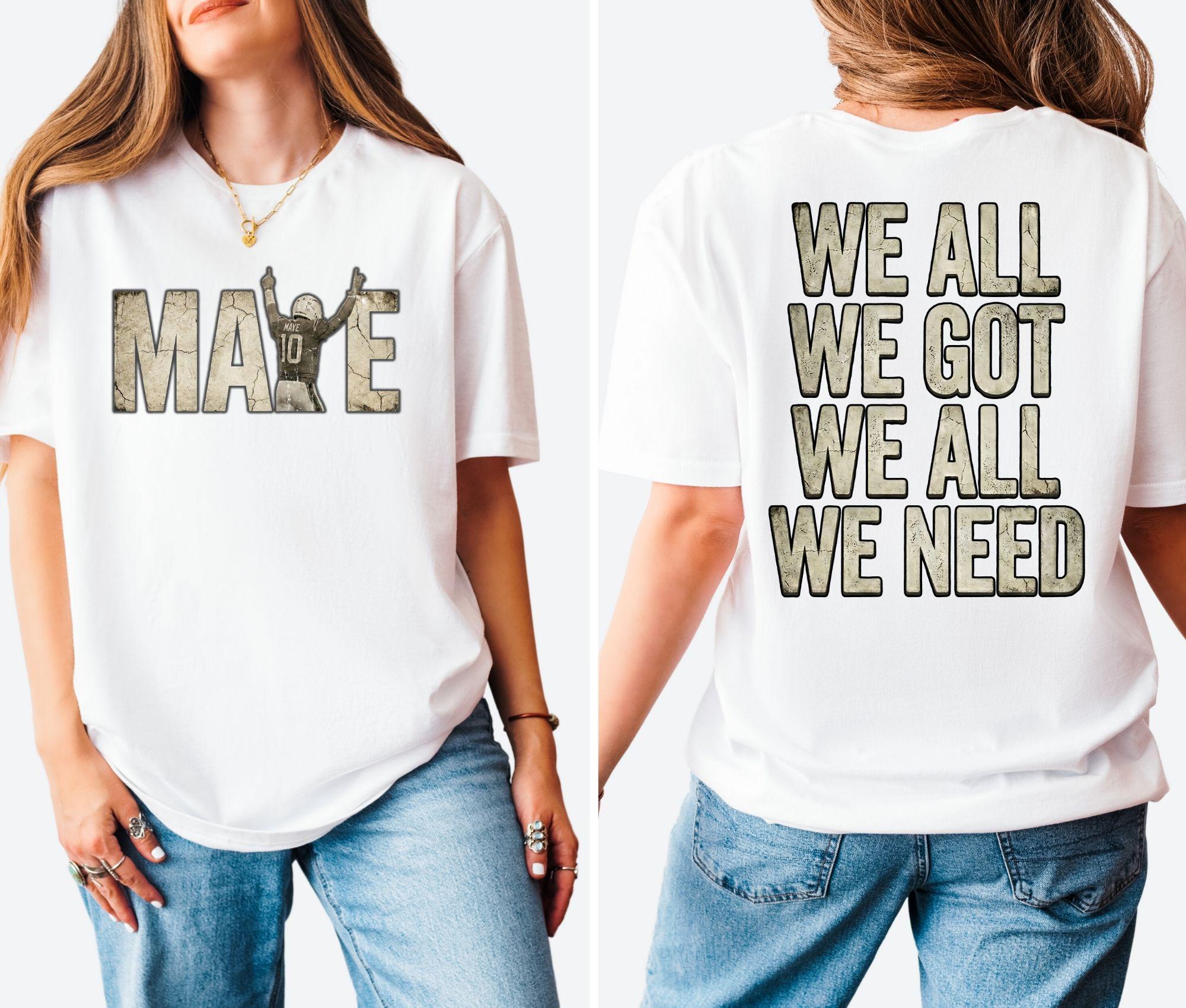 New England Maye Football Fan Sweatshirt – Vintage Game Day Graphic