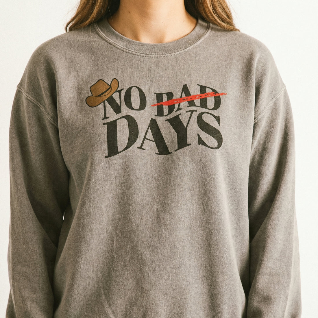 No Bad Days Graphic T-Shirt – Positive Vibes Statement Tee