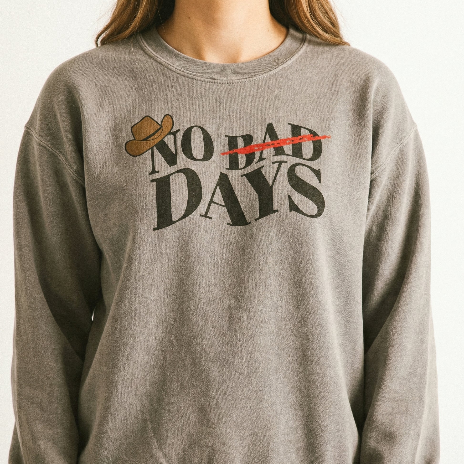 No Bad Days Graphic T-Shirt – Positive Vibes Statement Tee