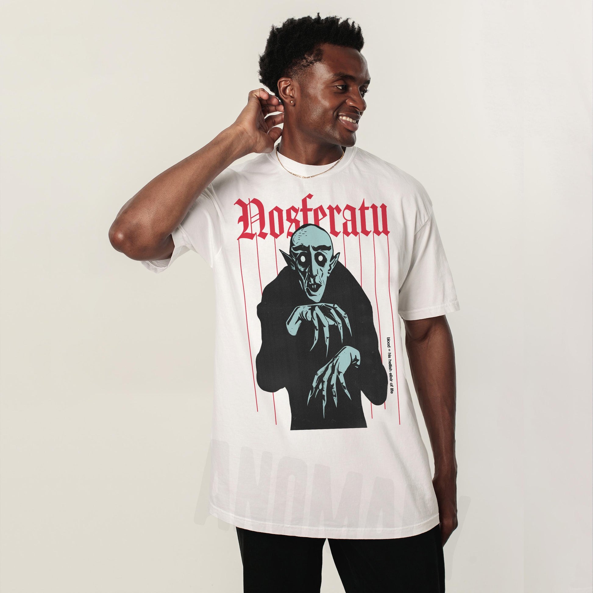 Nosferatu Graphic Tee – Retro Old School Vampire Horror Movie T-Shirt