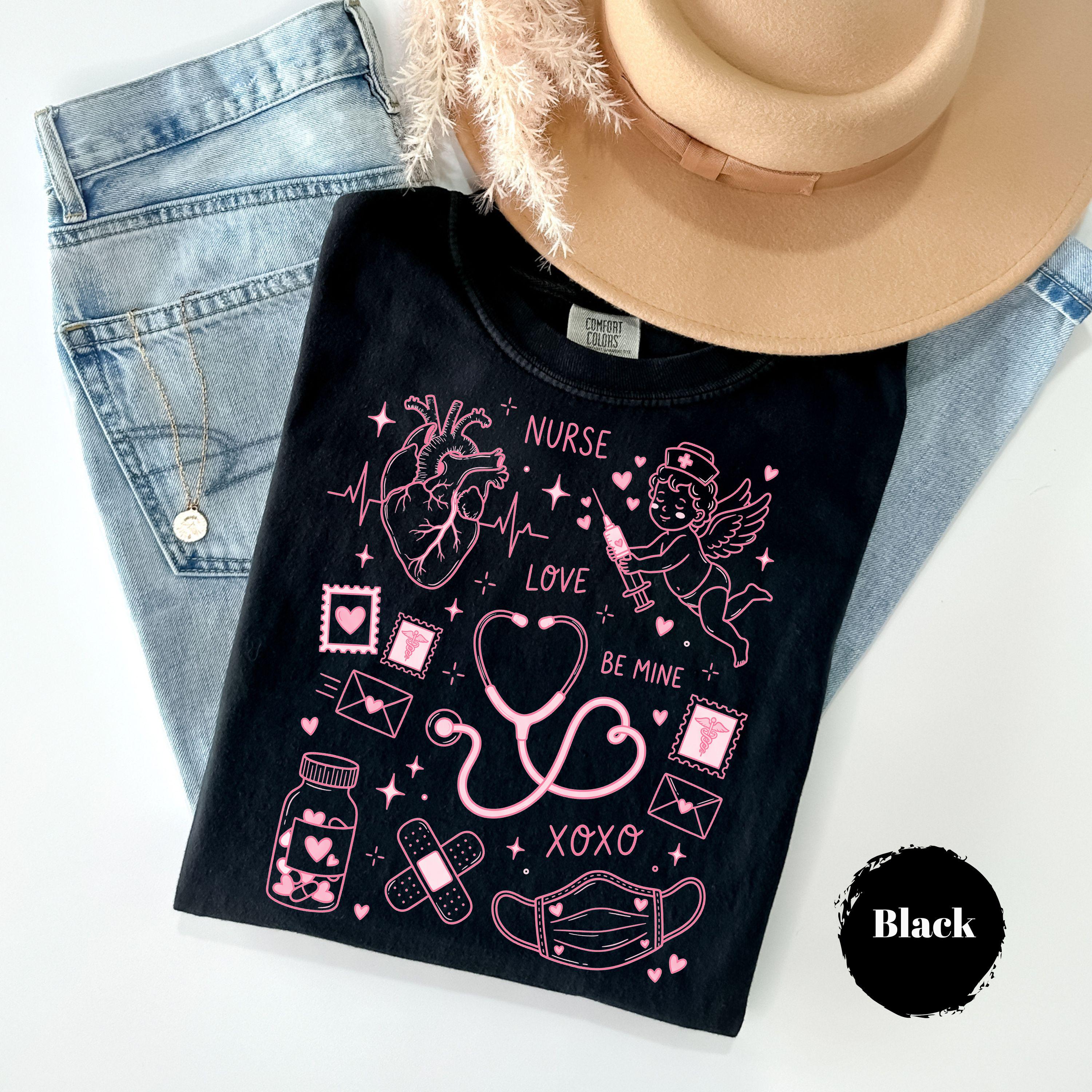 Nurse Valentine’s Day Shirt – Love Be Mine XOXO Graphic Tee
