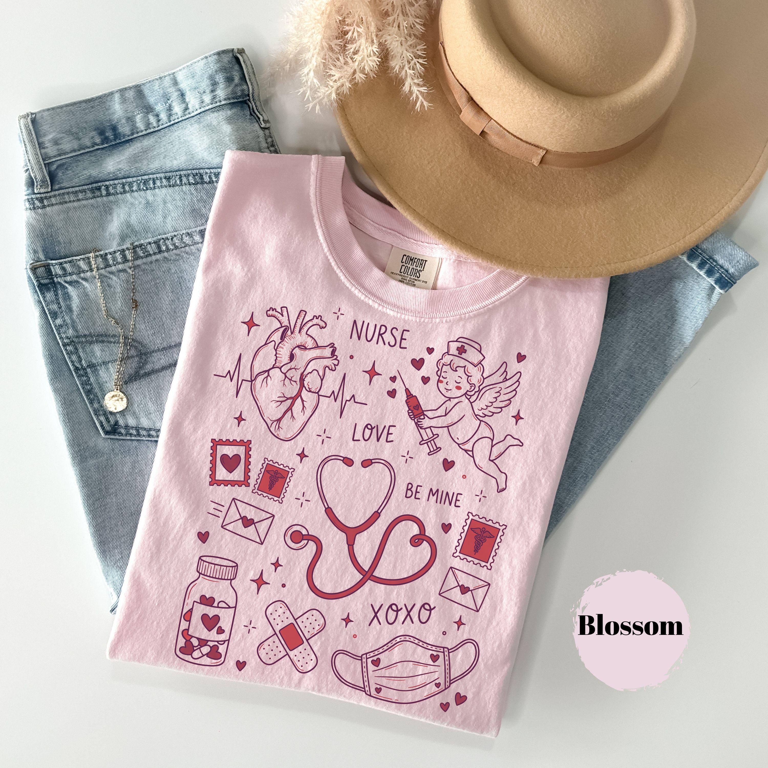 Nurse Valentine’s Day Shirt – Love Be Mine XOXO Graphic Tee