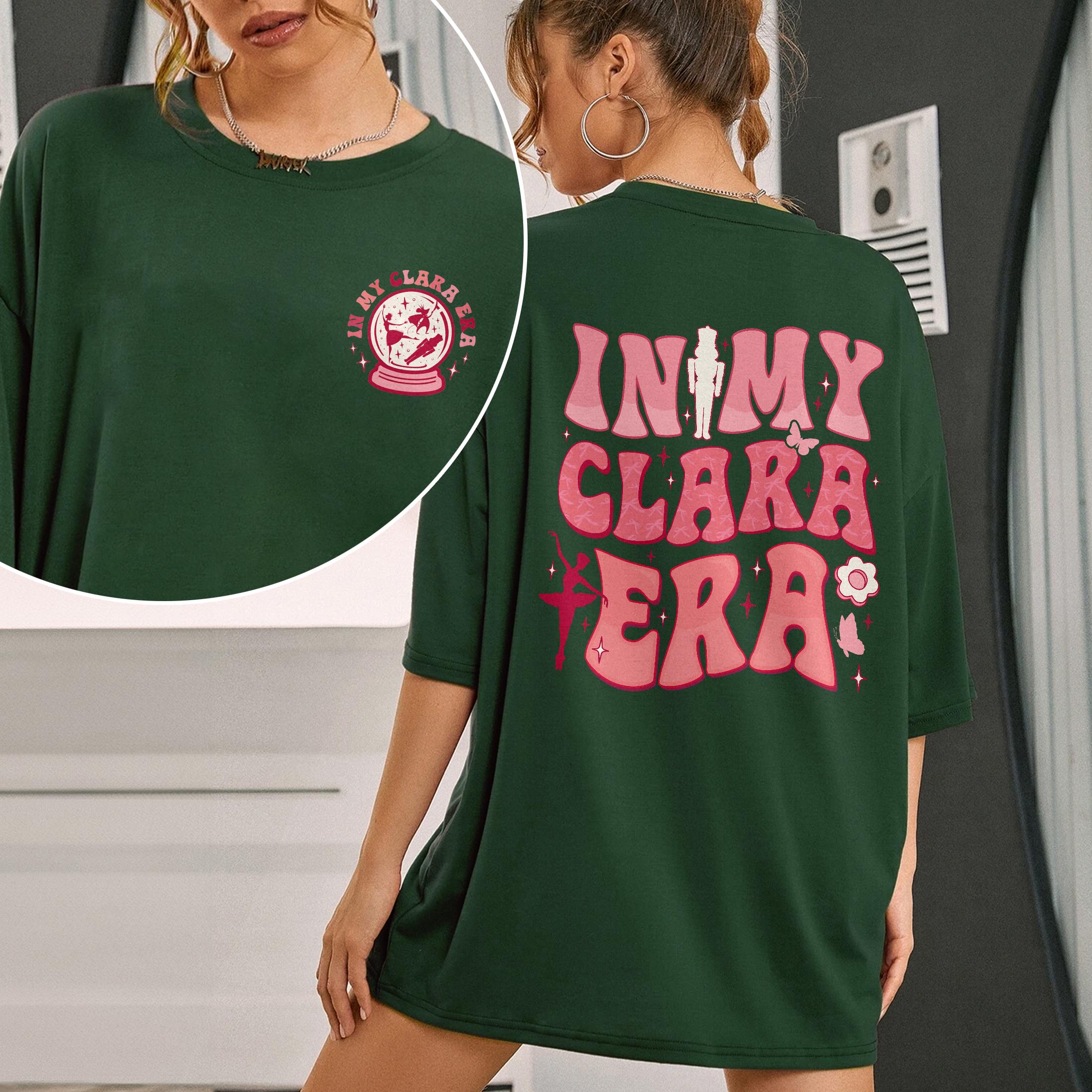 Nutcracker Ballet Sweatshirt – In My Clara Era Holiday Crewneck, Christmas Gift