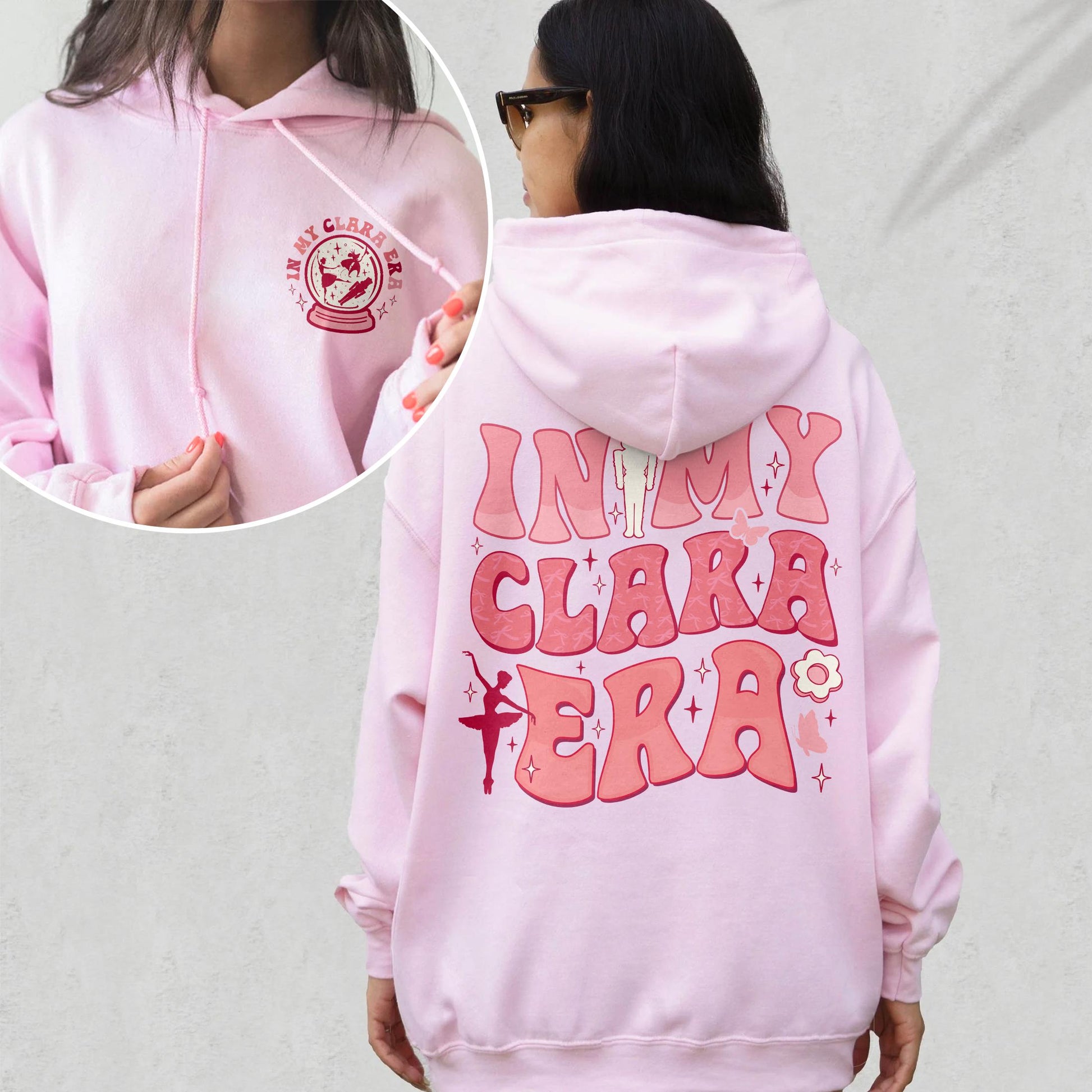 Nutcracker Ballet Sweatshirt – In My Clara Era Holiday Crewneck, Christmas Gift