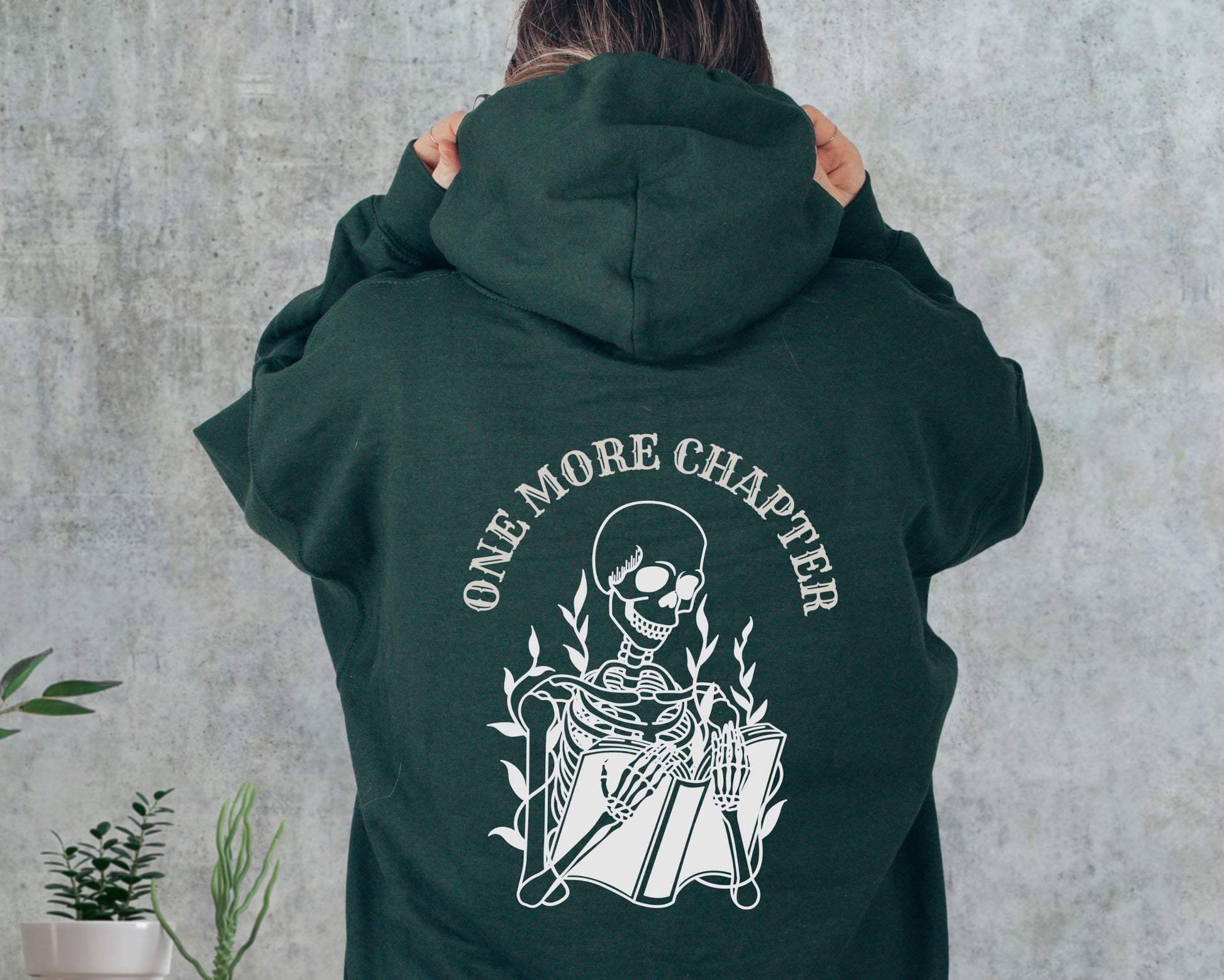 One More Chapter Graphic Sweatshirt - Book Lover Reading Tee