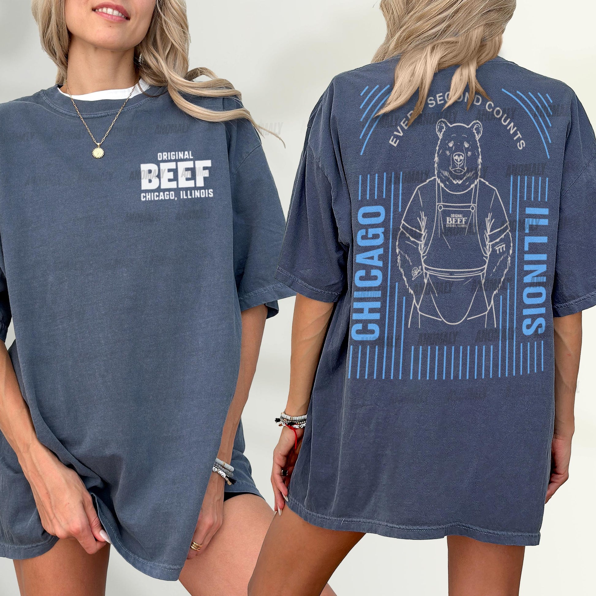 Original Beef Chicago T-Shirt – Retro Restaurant Graphic Tee