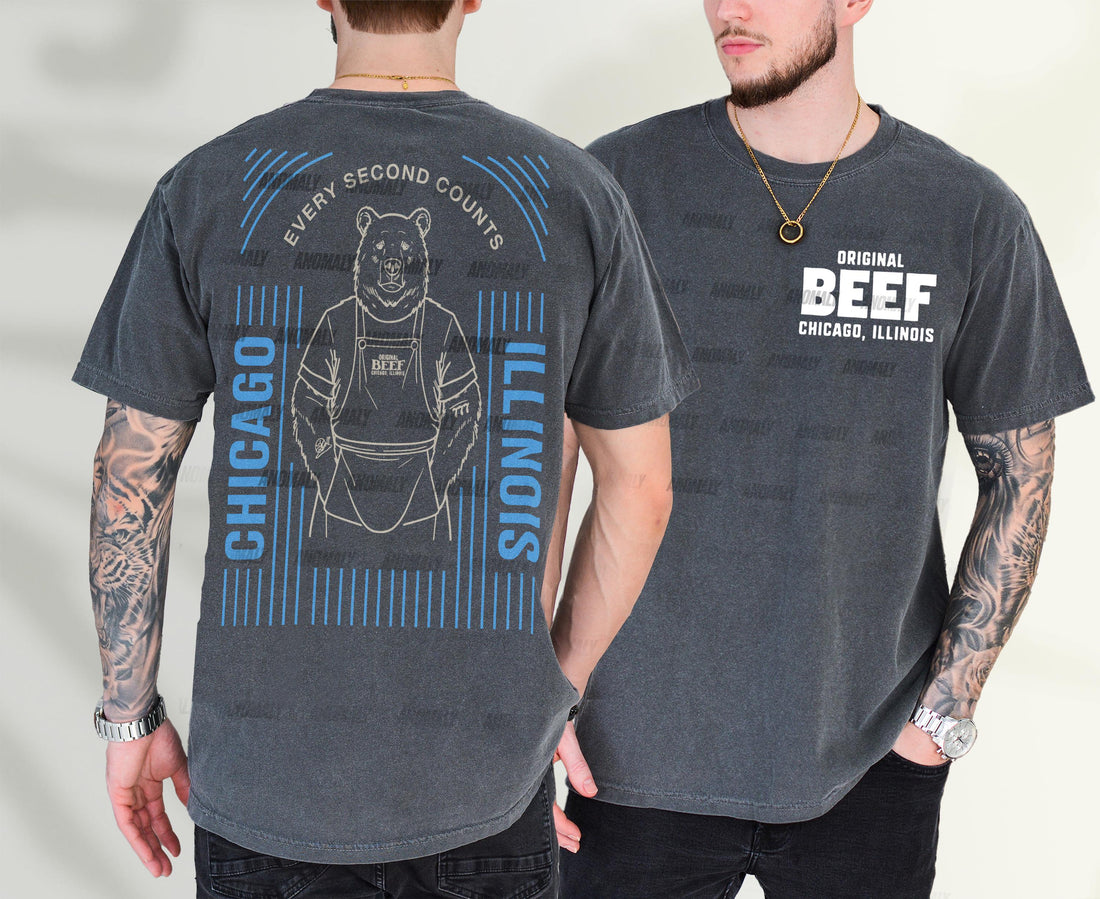 Original Beef Chicago T-Shirt – Retro Restaurant Graphic Tee