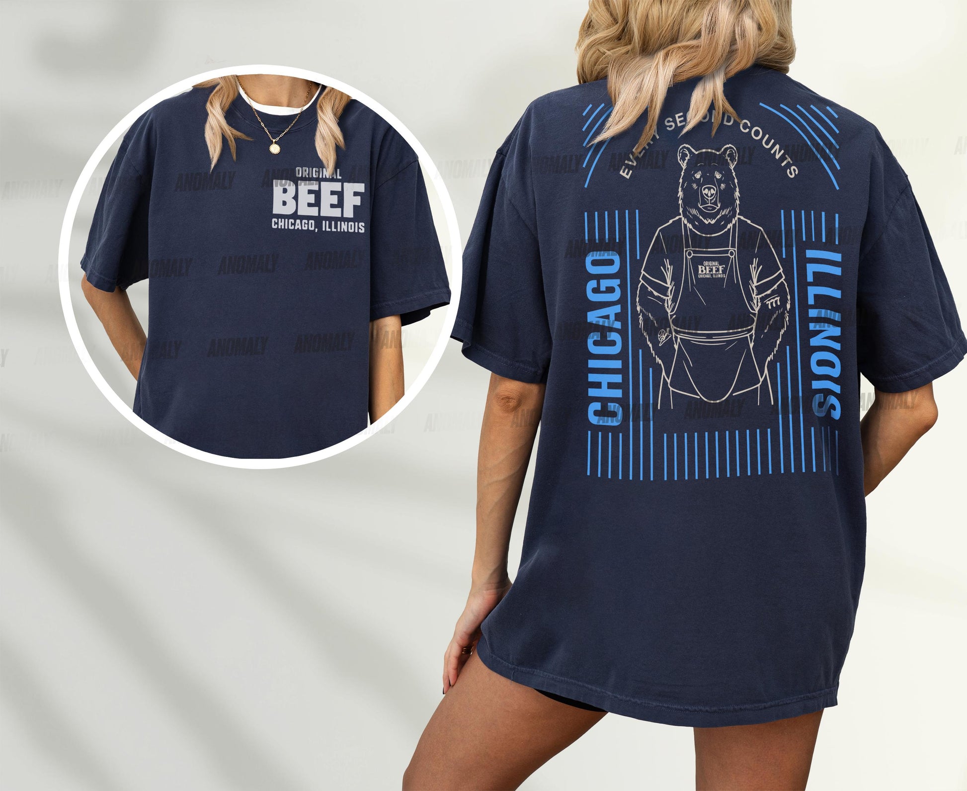 Original Beef Chicago T-Shirt – Retro Restaurant Graphic Tee