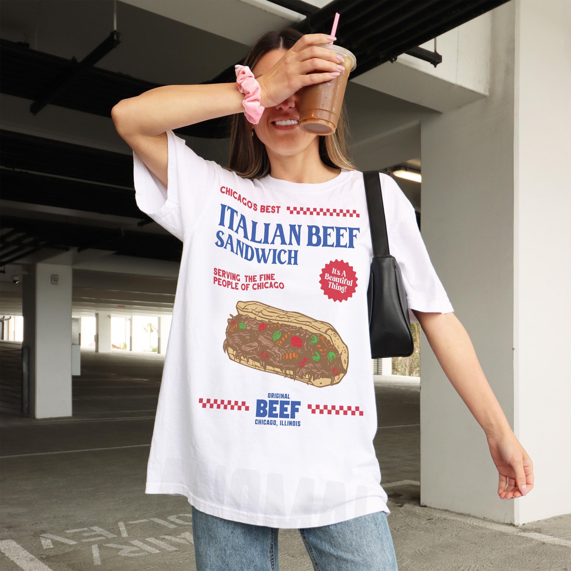 Original Beef Restaurant Shirt – Vintage Chicagoland Italian Beef Graphic Tee