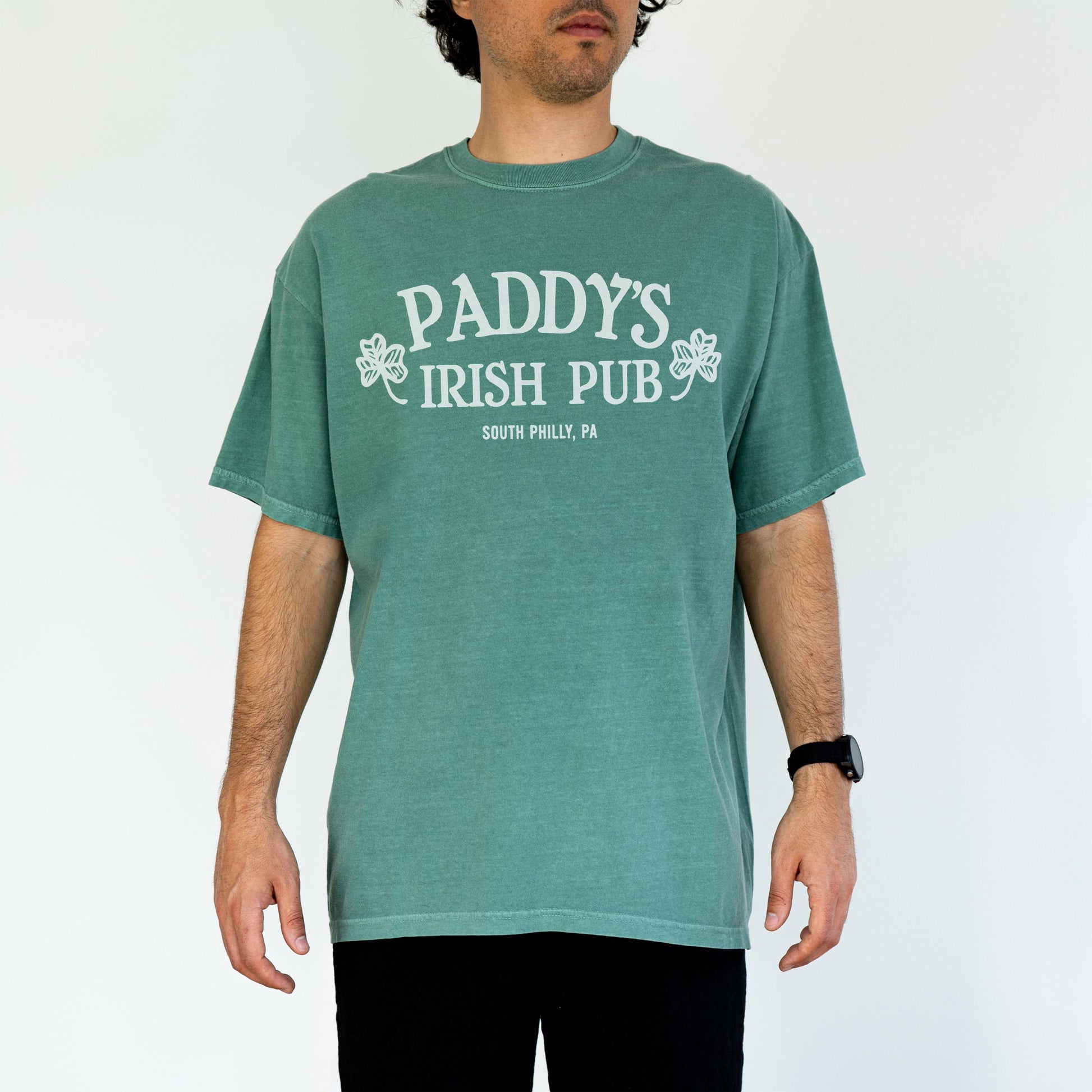Always Sunny Philadelphia T-Shirt – Paddy’s Pub Retro Green Irish Bar Graphic Tee