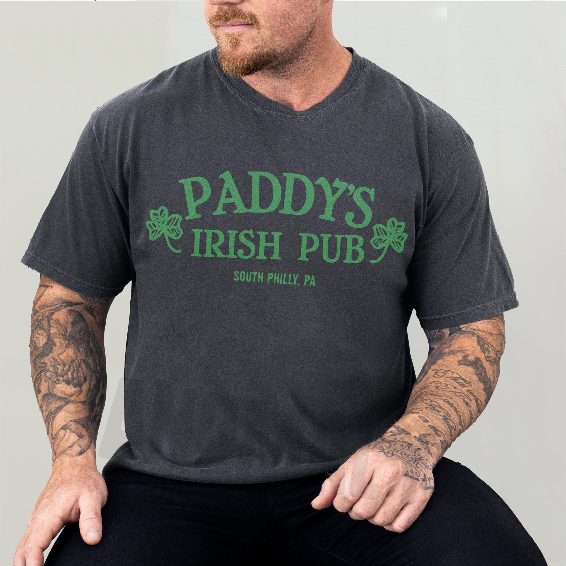 Always Sunny Philadelphia T-Shirt – Paddy’s Pub Retro Green Irish Bar Graphic Tee