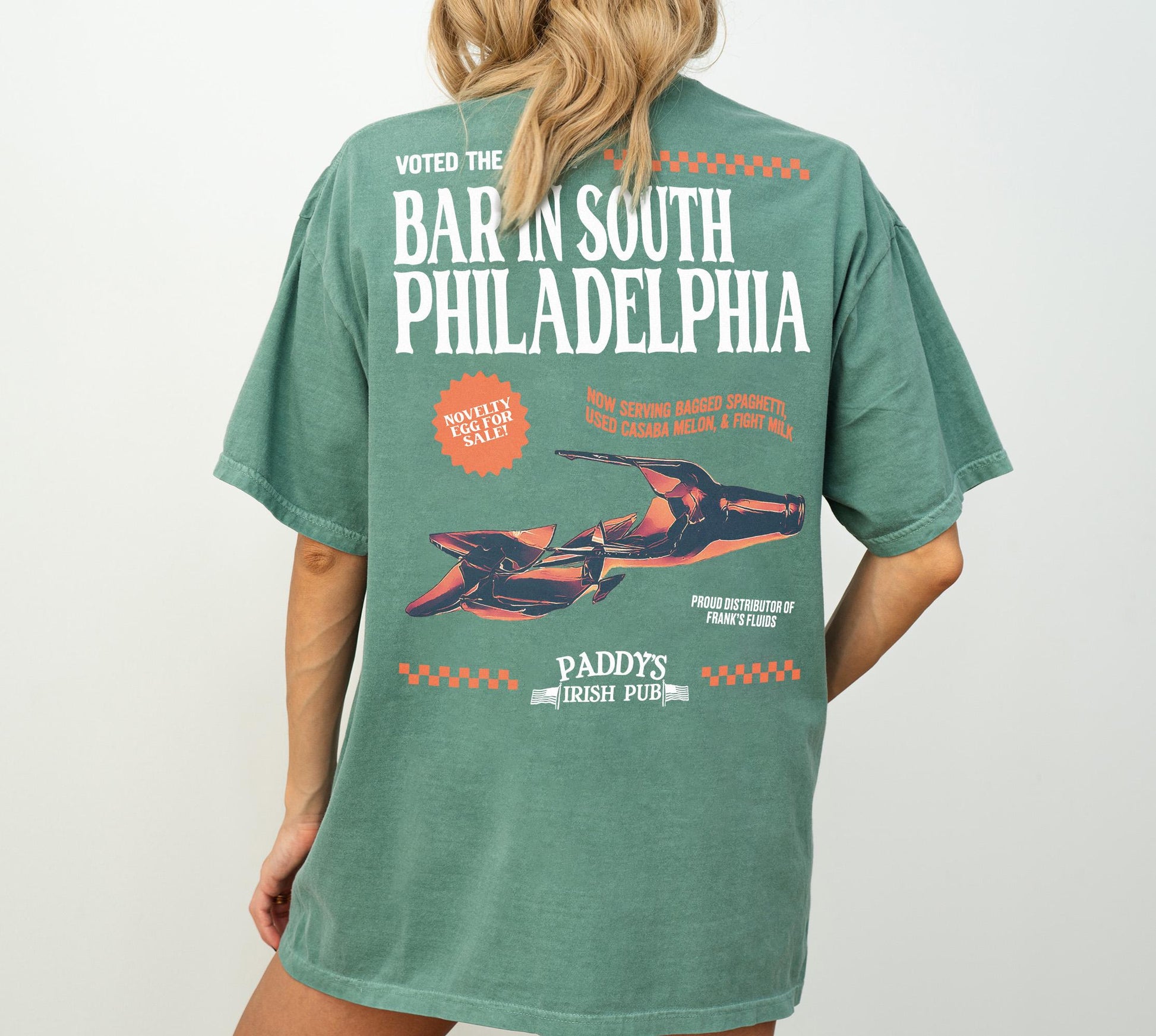 Paddy’s Pub T-Shirt – Front & Back It’s Always Sunny in Philadelphia Funny Irish Bar Graphic Tee