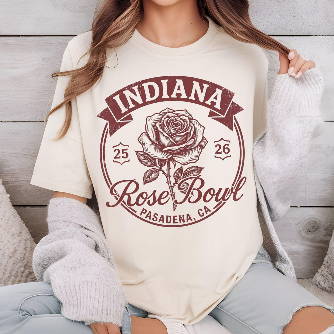 Pasadena California Football Graphic Sweatshirt – Retro College Game Day Fan Shirt
