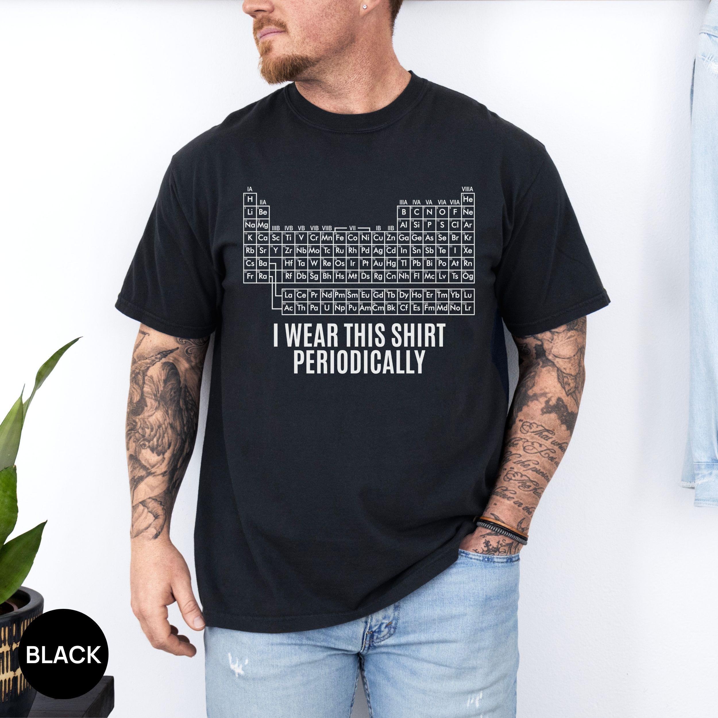 Periodic Table Pun Amaze Amaze Amaze T-Shirt – Funny Science Nerd Graphic Tee