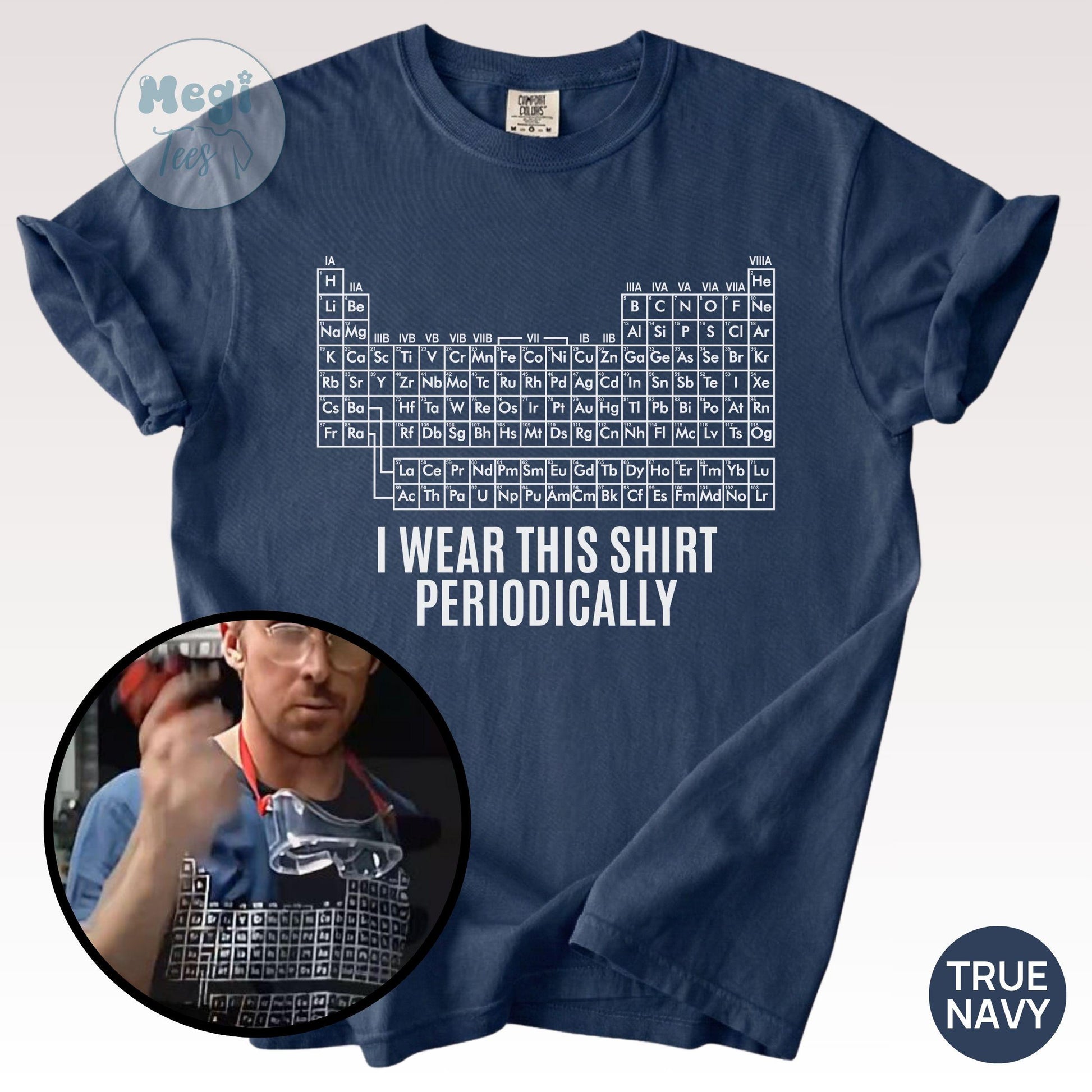 Periodic Table Pun Amaze Amaze Amaze T-Shirt – Funny Science Nerd Graphic Tee