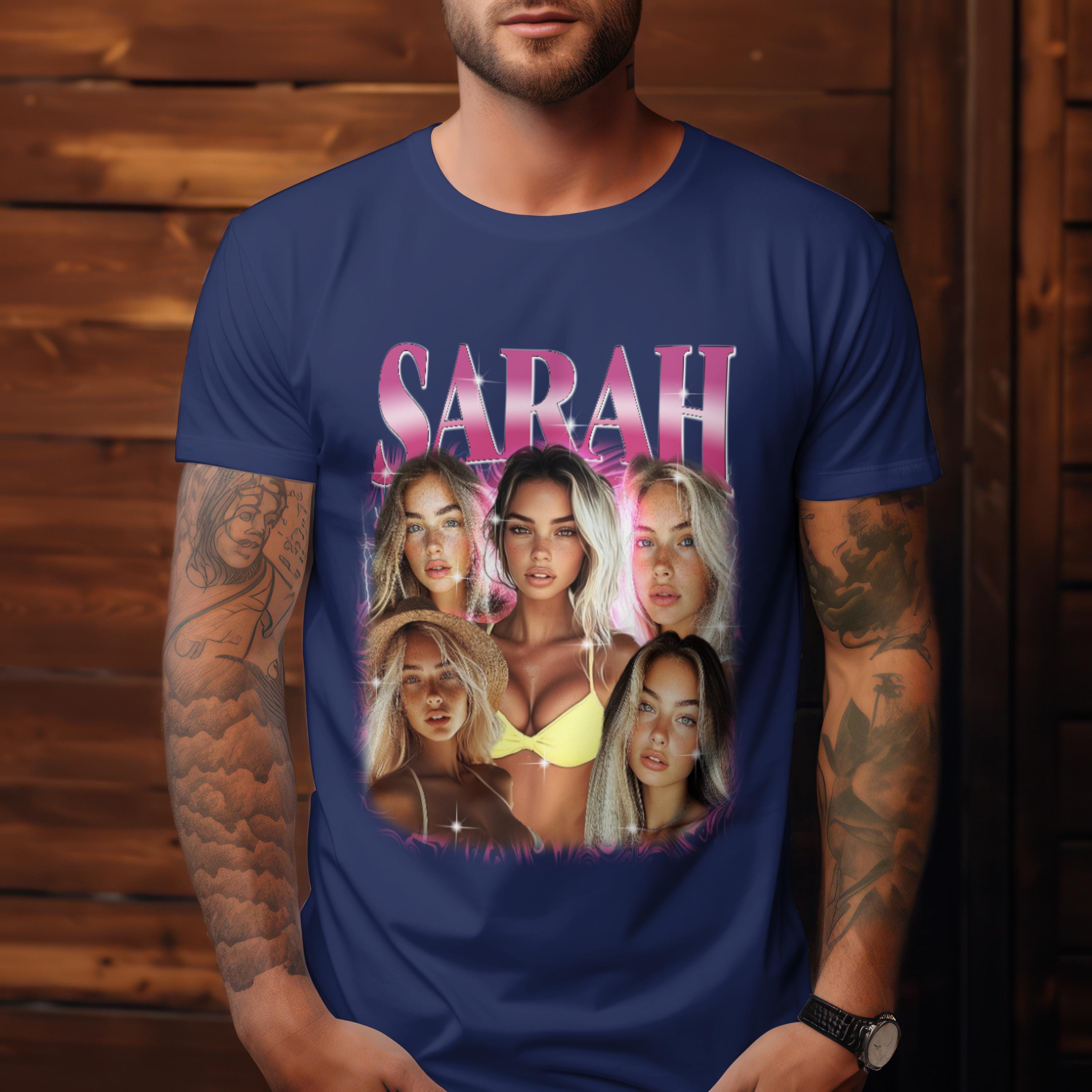 Custom Bootleg Rap Shirt – Personalized Retro 90s Graphic Tee