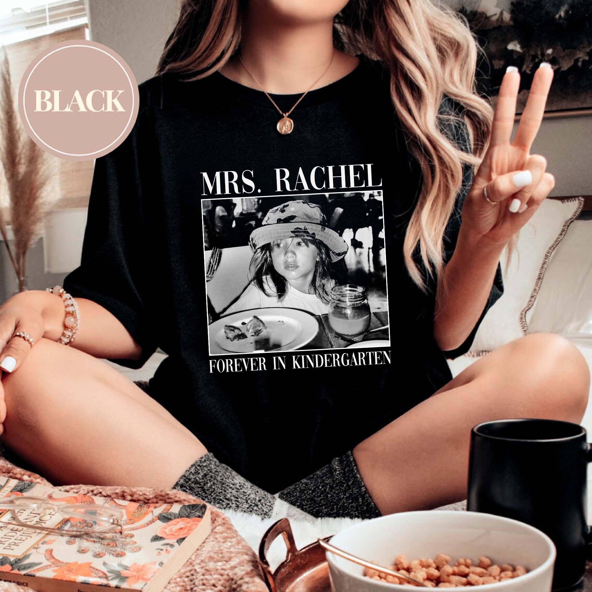 Personalized Forever in Kindergarten Shirt, Custom Kindergarten Teacher Tee, K Teacher Gift