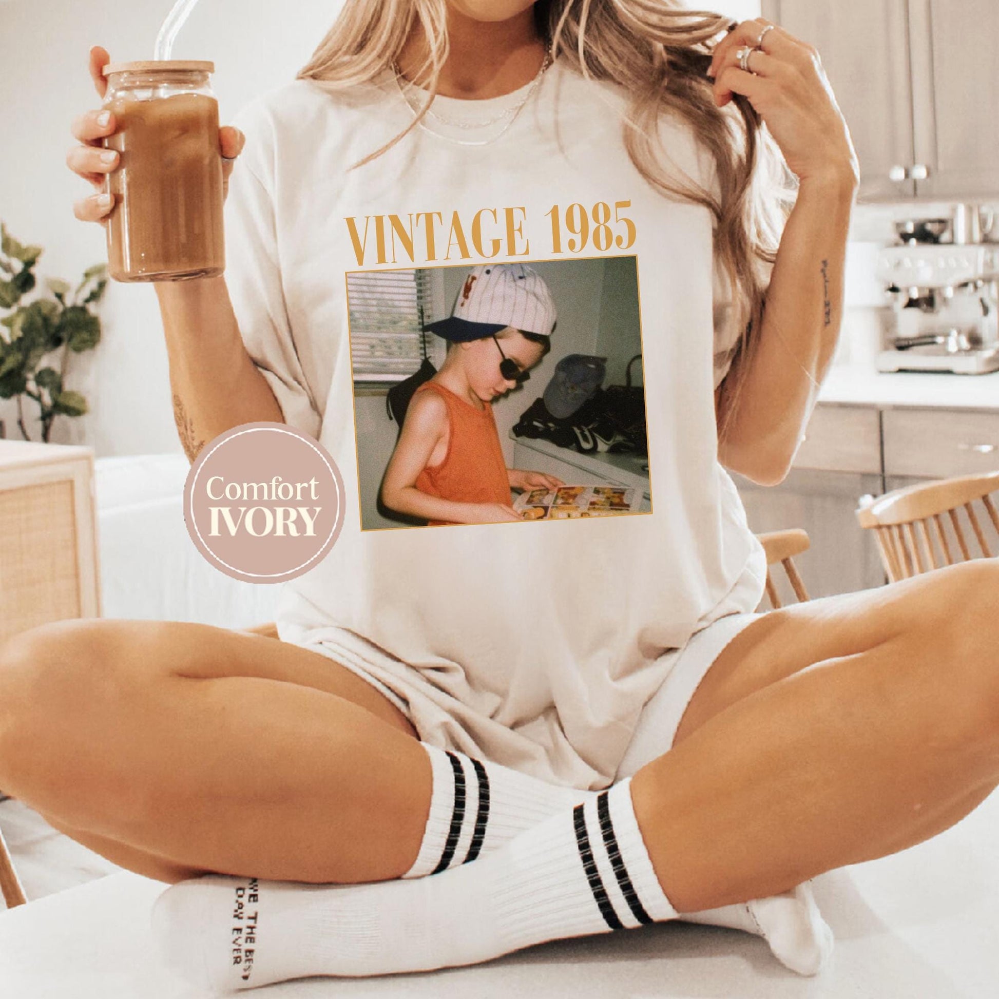 Personalized 30th Birthday Photo Shirt, Custom Unisex Birthday Tee, 30th & 40th Birthday Gift, Vintage Year Shirt