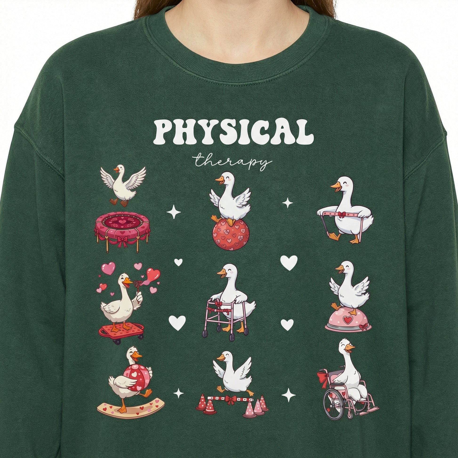 Physical Therapy Valentine T-Shirt – PT Heart Graphic Therapist Tee