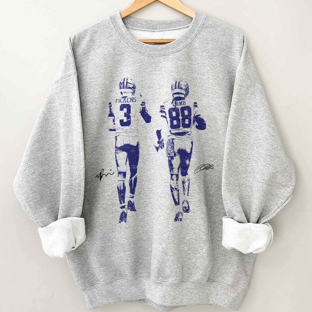 Vintage Football Graphic T-Shirt – Pickens & CeeDee Inspired Retro Fan Tee Unisex