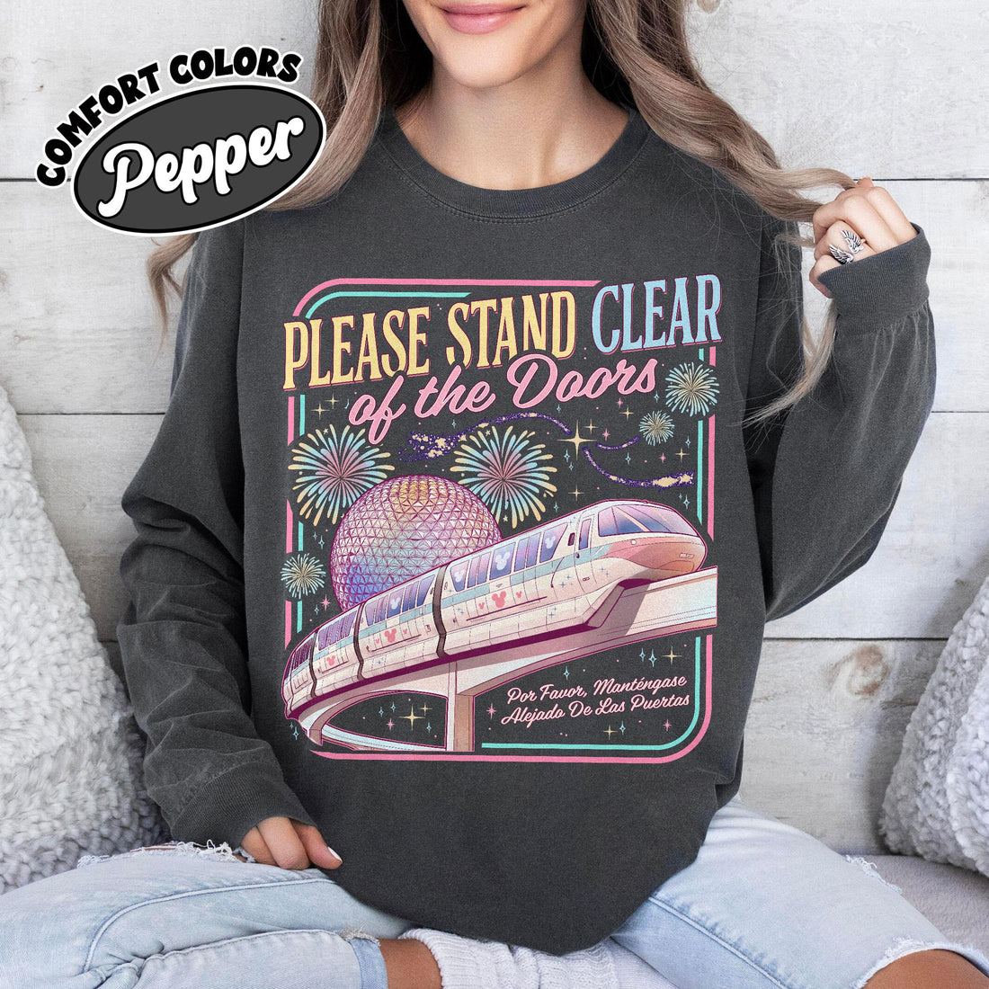 Please Stand Clear Of The Doors Shirt – Magic Monorail Tee – Family Trip Vacation Shirt