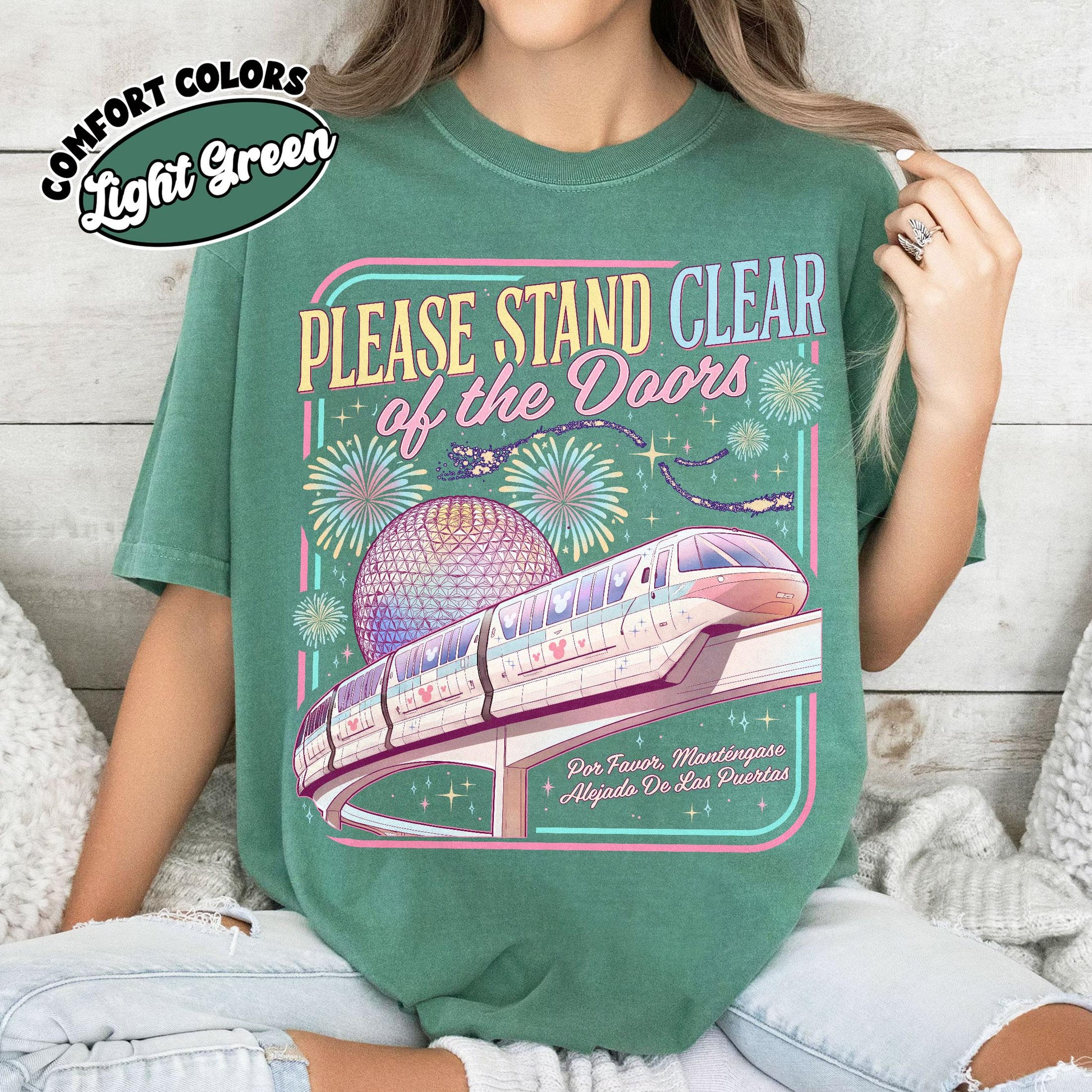 Please Stand Clear Of The Doors Shirt – Magic Monorail Tee – Family Trip Vacation Shirt