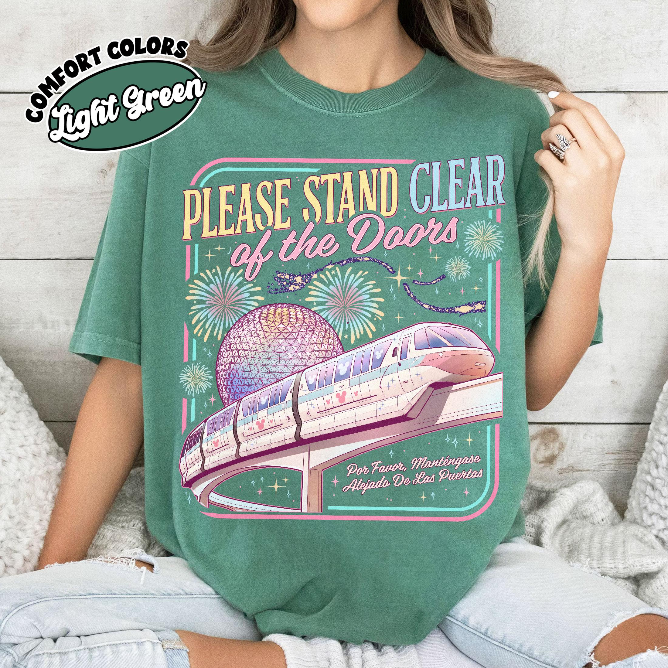 Please Stand Clear Of The Doors Shirt – Magic Monorail Tee – Family Trip Vacation Shirt