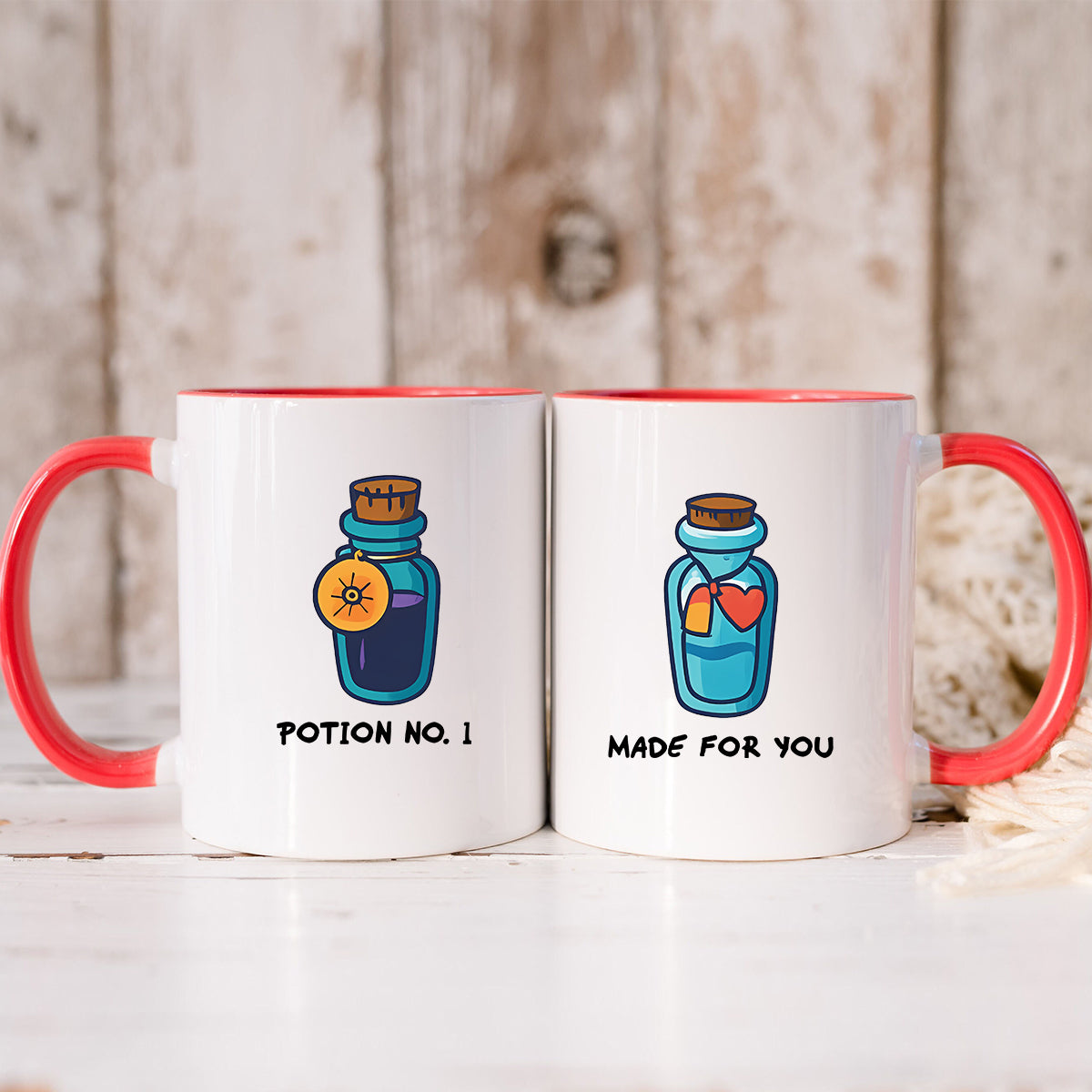 Matching Cups Potion Bottles Matching Mugs For Couples – Gearcouple