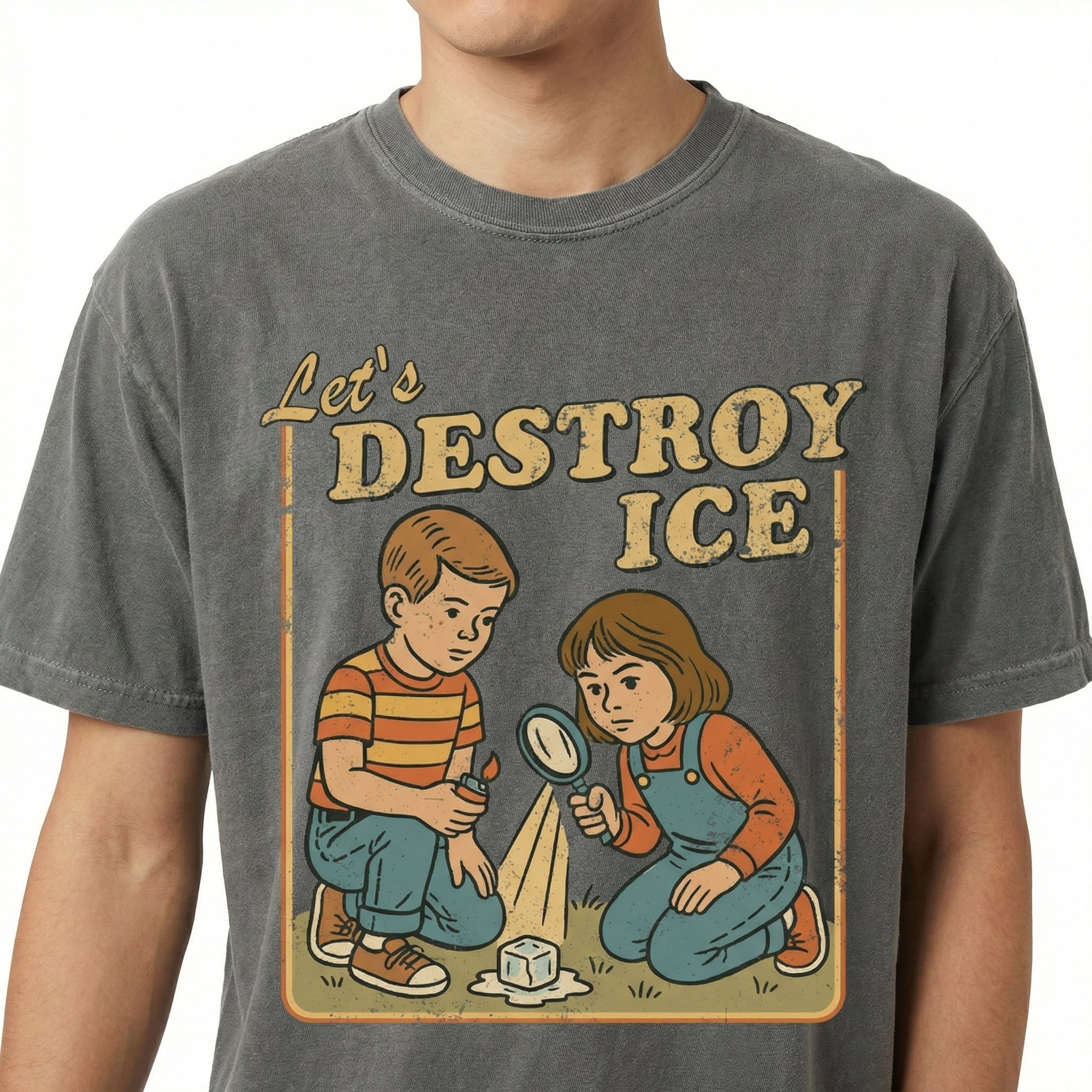 Pro-Immigration Ally Graphic T-Shirt – Human Rights Message Tee