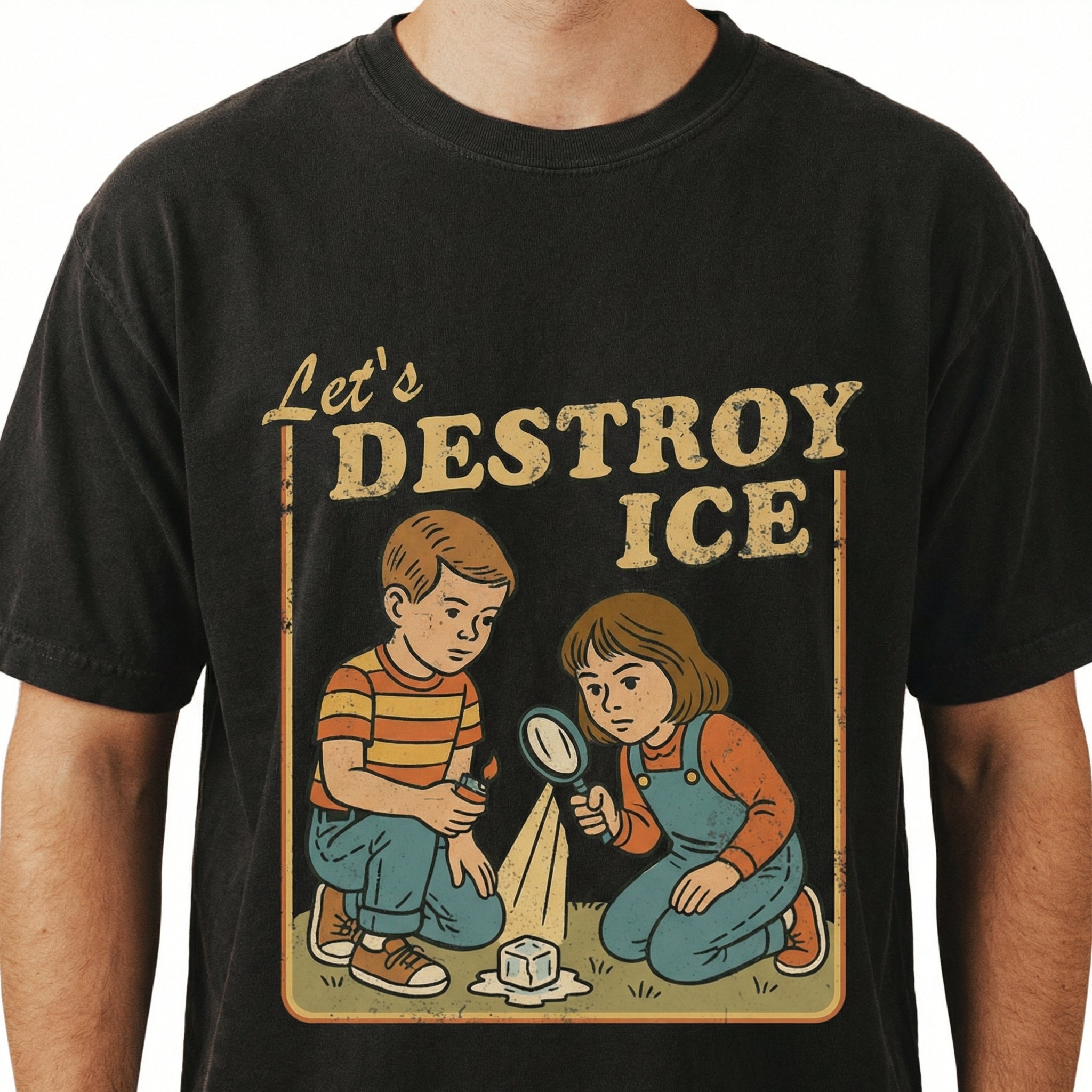 Pro-Immigration Ally Graphic T-Shirt – Human Rights Message Tee