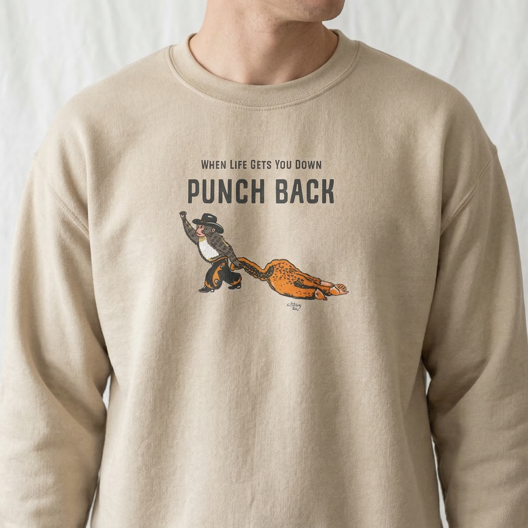 Punch Monkey Cowboy Cowgirl Shirt – Funny Western Animal Graphic Tee