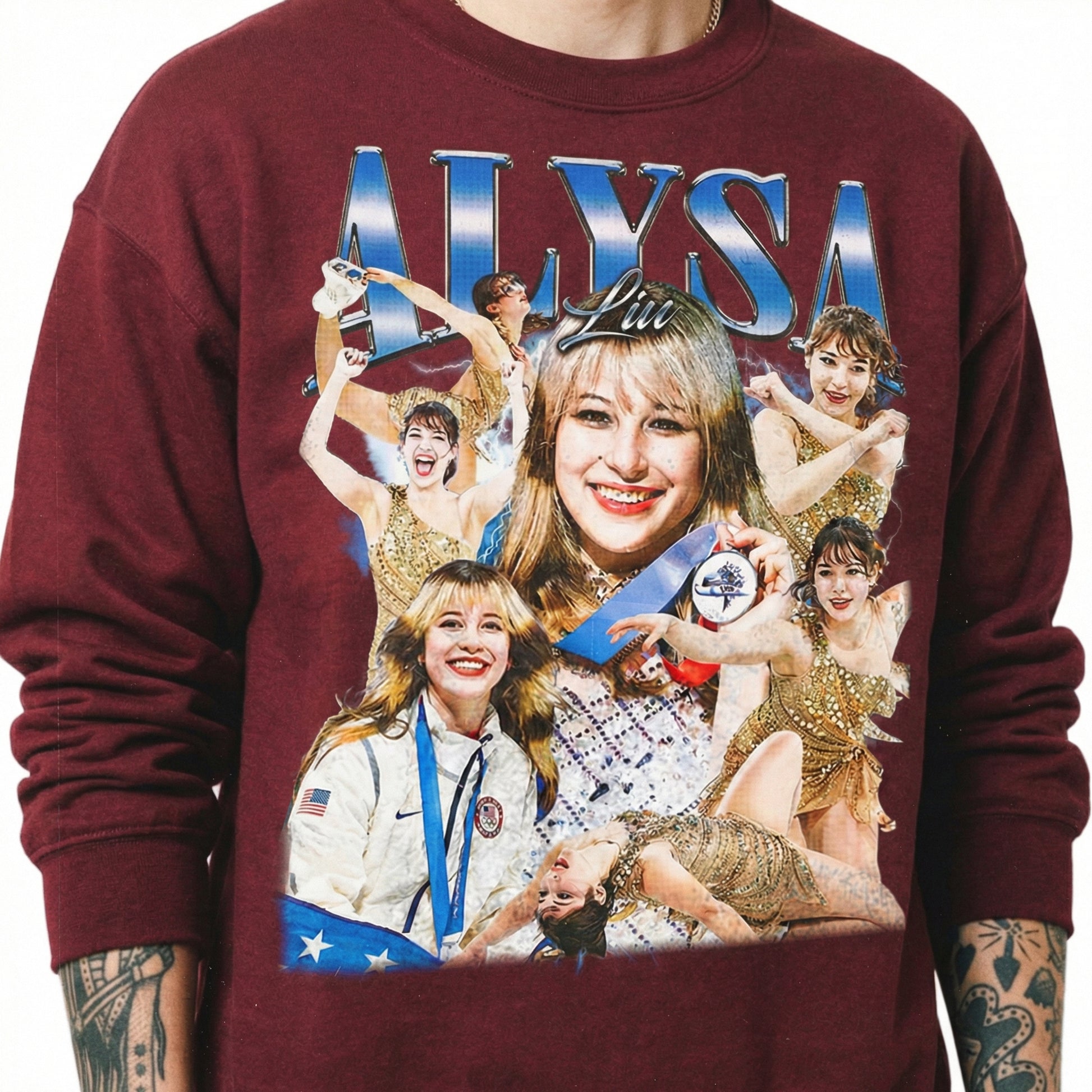 Quad Jump Legend Alysa Liu Ice Skating T-Shirt – Figure Skating Graphic Tee – Sports Gift