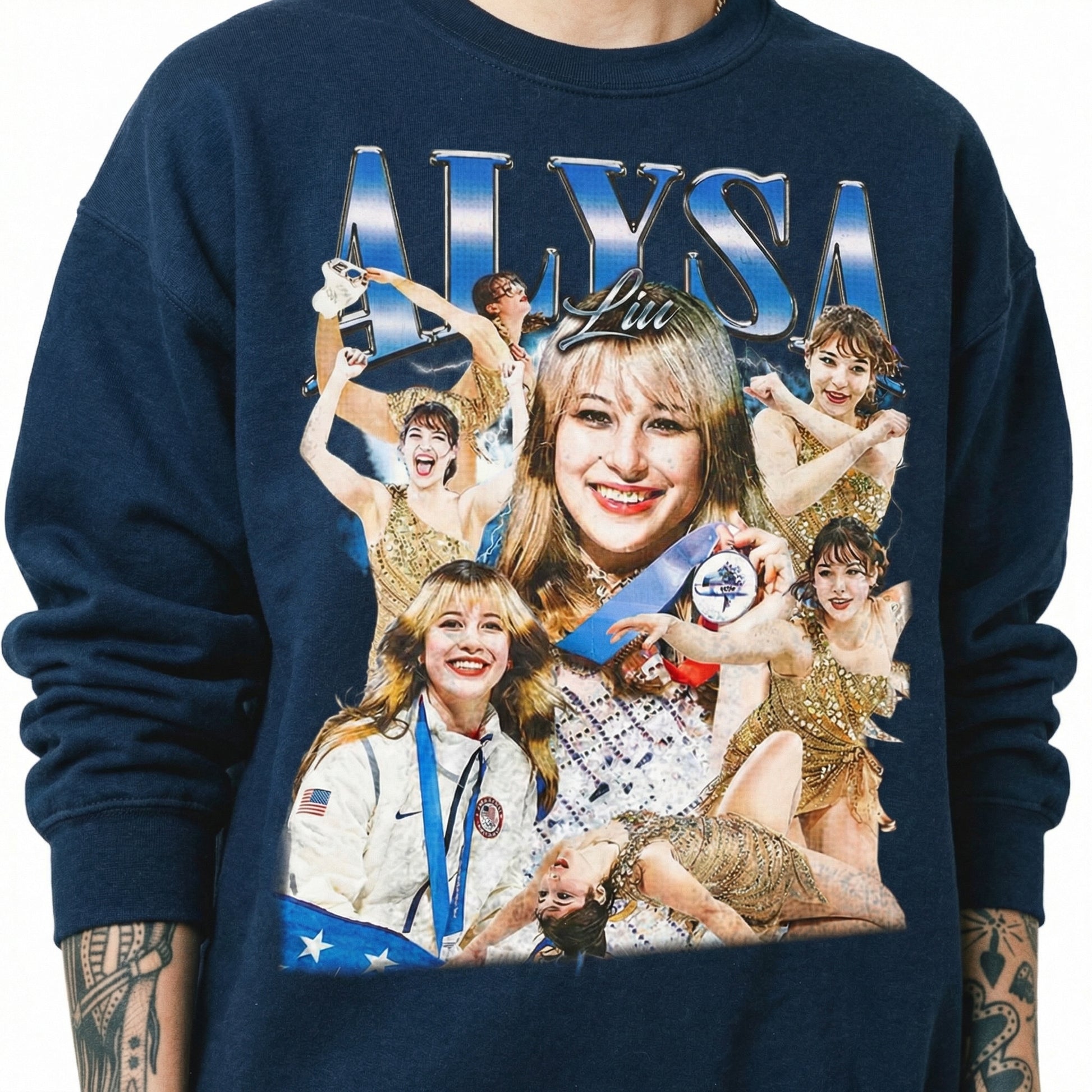 Quad Jump Legend Alysa Liu Ice Skating T-Shirt – Figure Skating Graphic Tee – Sports Gift