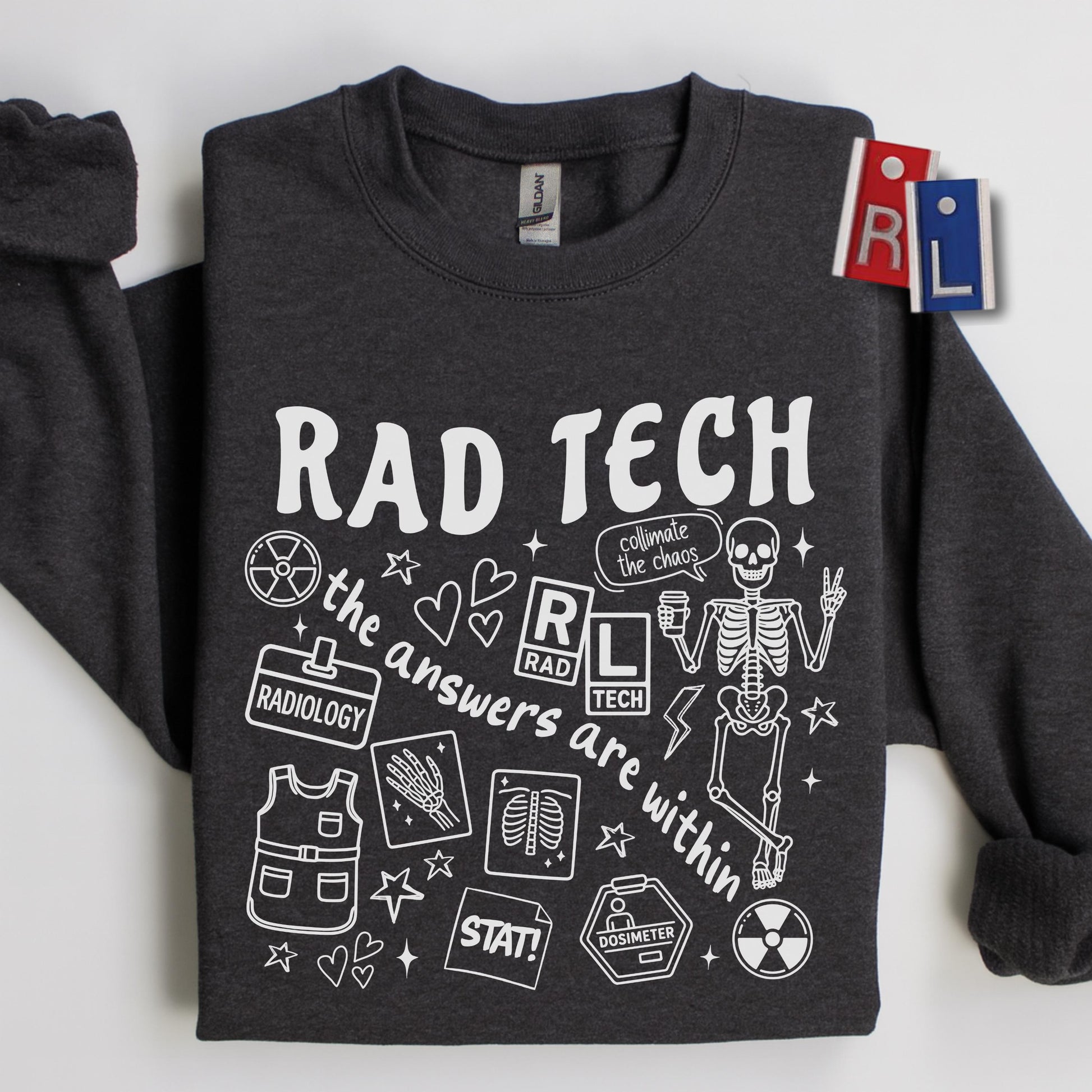 Radiologic Tech Sweatshirt – RAD Tech Week Gift, X-Ray Technologist Crewneck Shirt