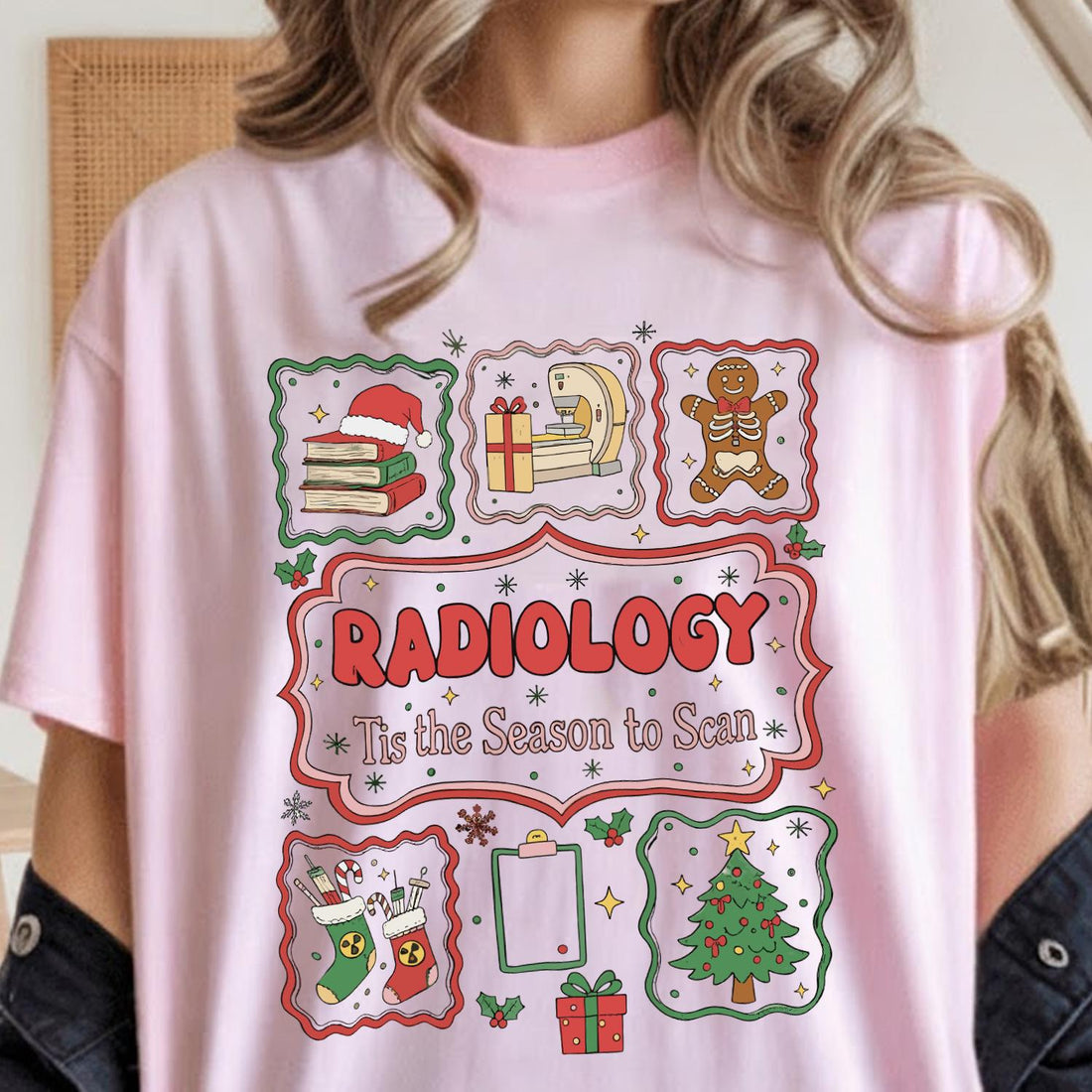 Radiology Christmas Shirt – X-Ray Christmas Tee for Radiology Techs & Nurses