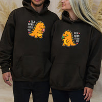 Rawr Love Matching Hoodies For Couples