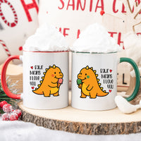 Rawr Love Matching Mugs For Couples