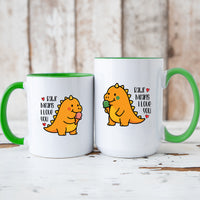 Rawr Love Matching Mugs For Couples