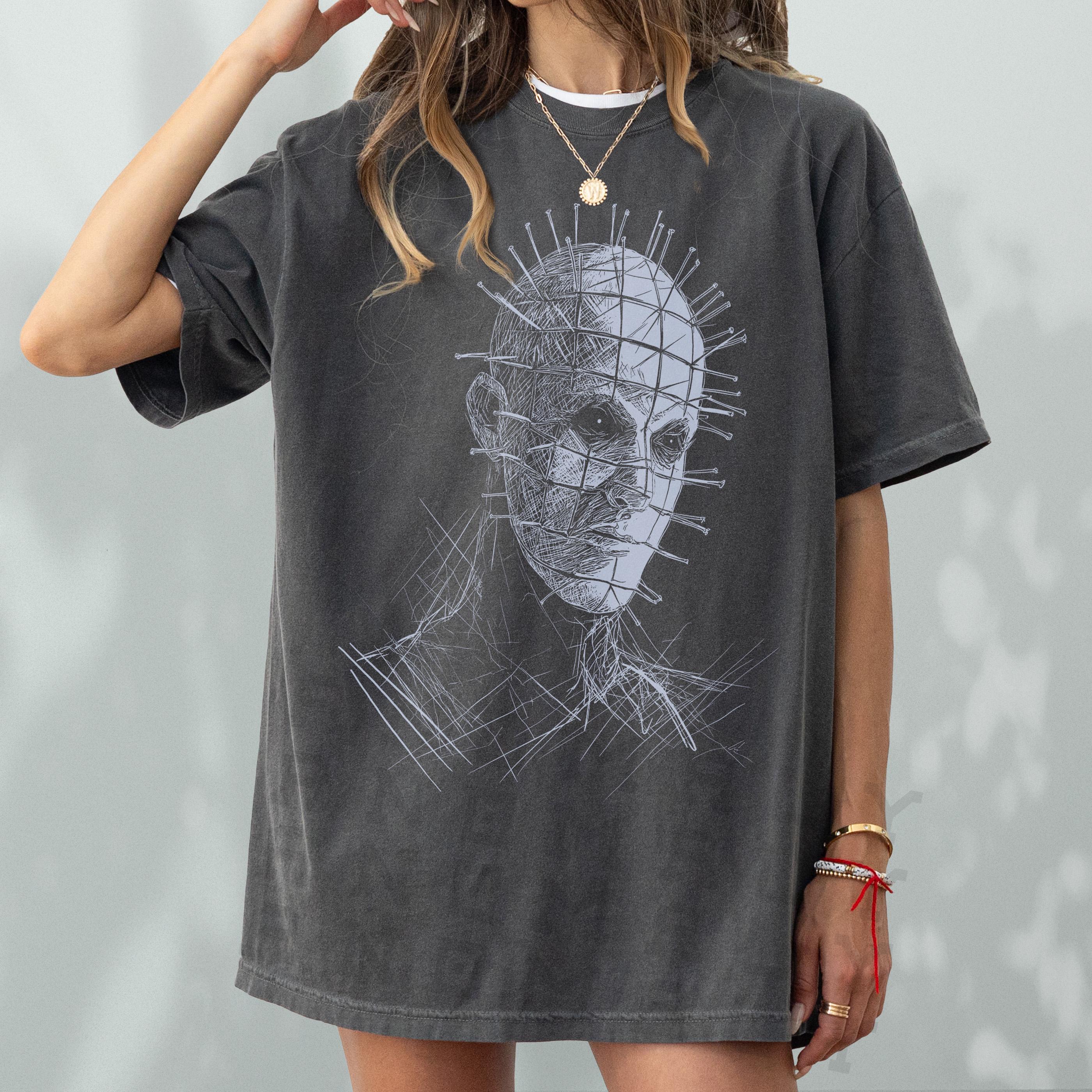 Retro 80s Horror Graphic Tee – Hell Movie Inspired T-Shirt