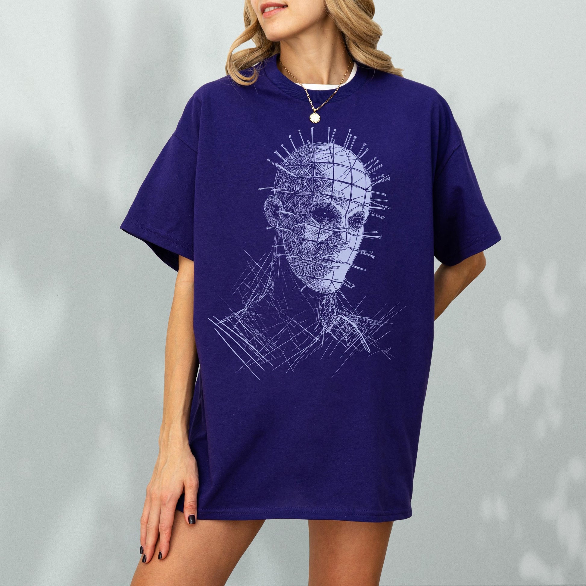 Retro 80s Horror Graphic Tee – Hell Movie Inspired T-Shirt