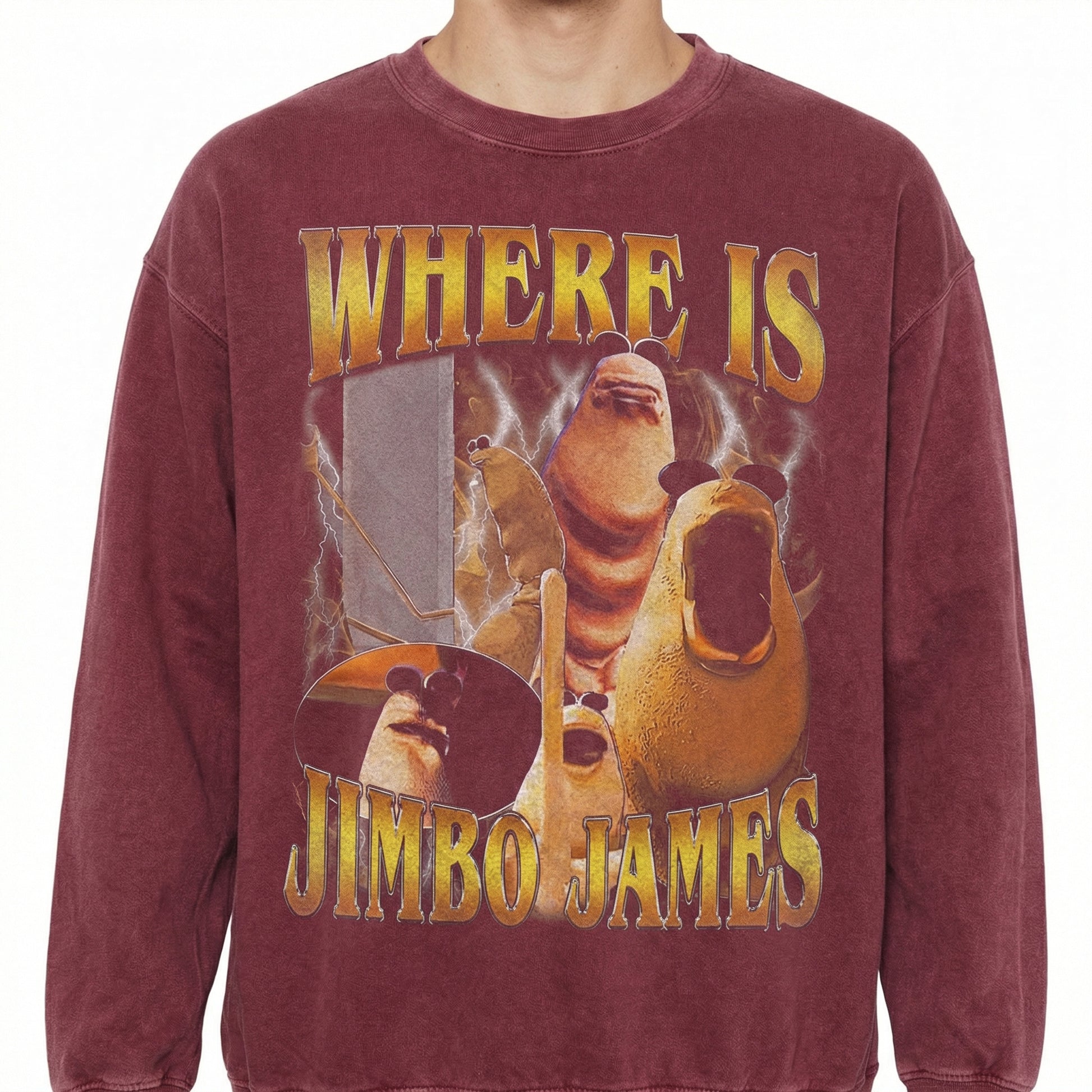 Retro 90s Funny Quote T-Shirt - Where Is Jimbo Style Meme Graphic Tee - Vintage Humor Gift