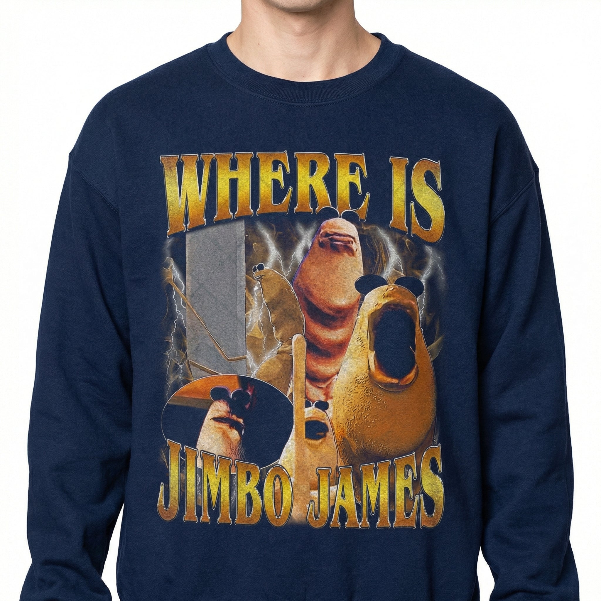 Retro 90s Funny Quote T-Shirt - Where Is Jimbo Style Meme Graphic Tee - Vintage Humor Gift