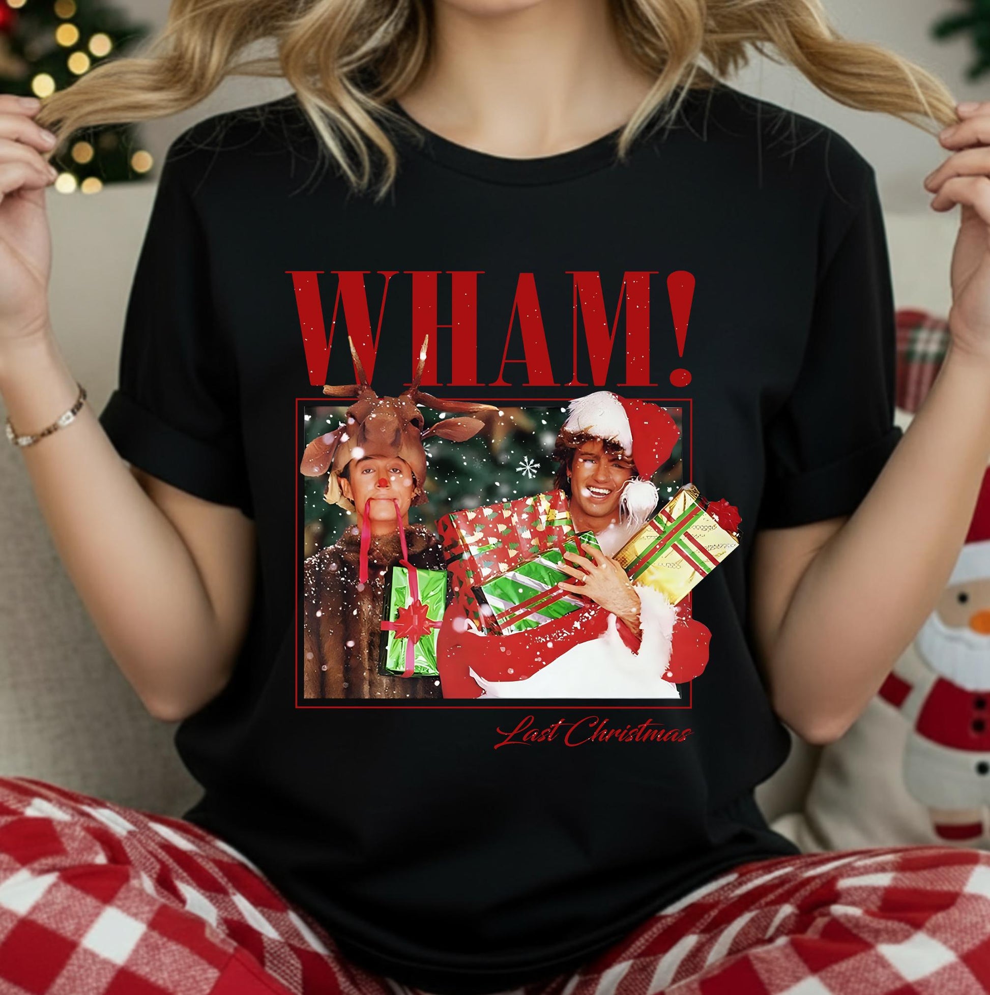 Last Christmas Sweatshirt – Retro 90s Wham Inspired Holiday Music Tee