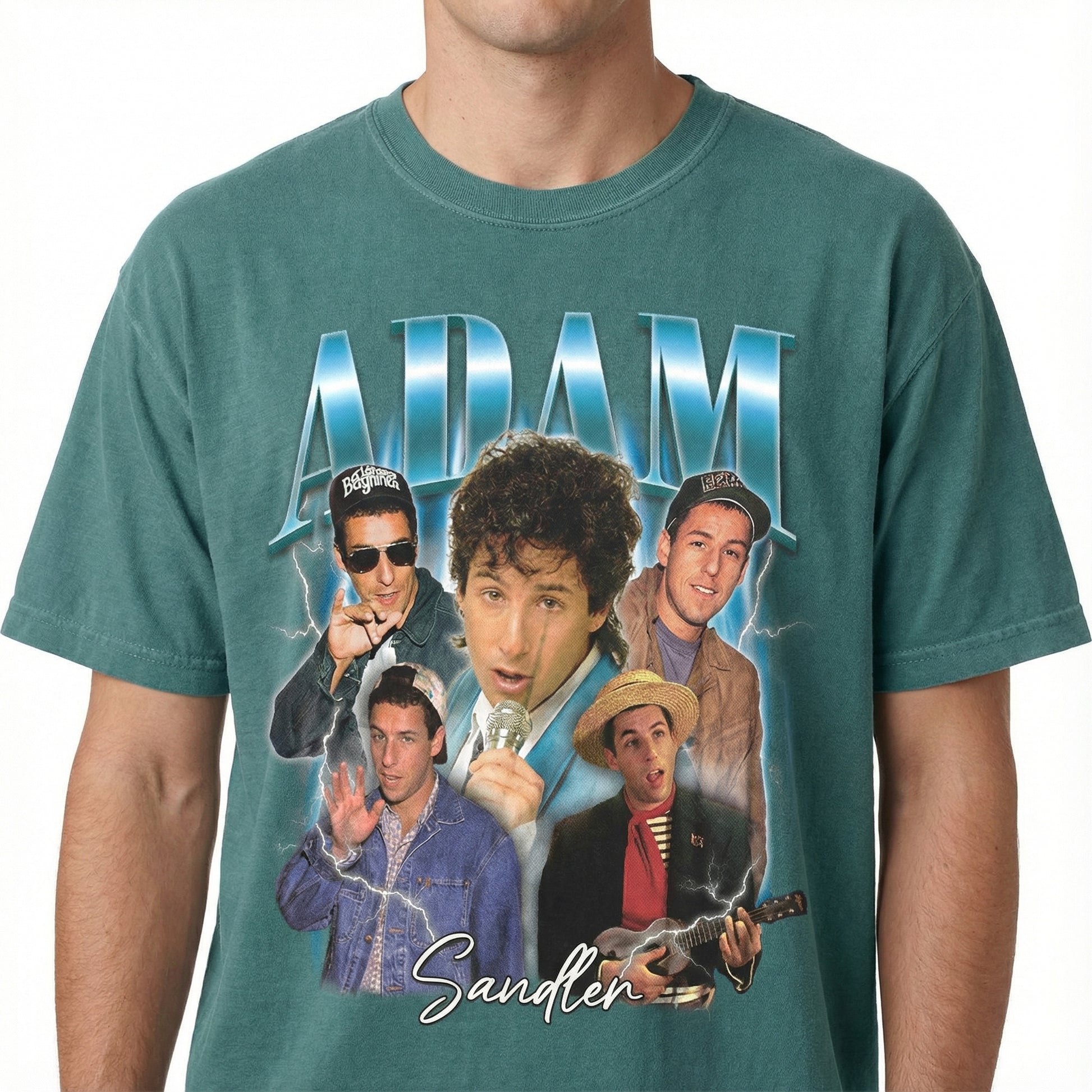 Retro Adam Sandler 90s Comedy Inspired Graphic T-Shirt – Vintage Humor Style Tee